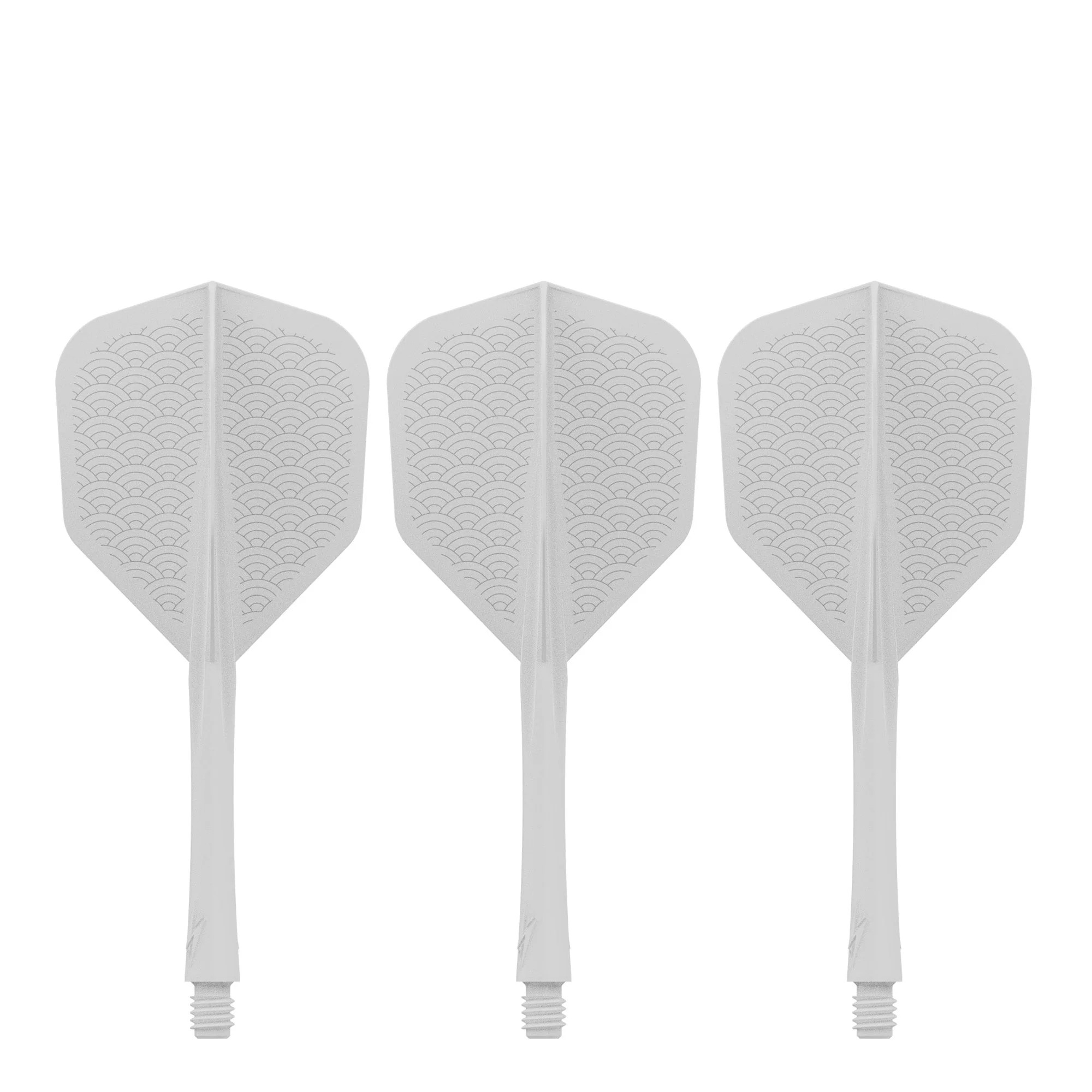 Caliburn SUP Flights - Moulded Shaft and Flight - Standard No6 - Waves - White - Image 4