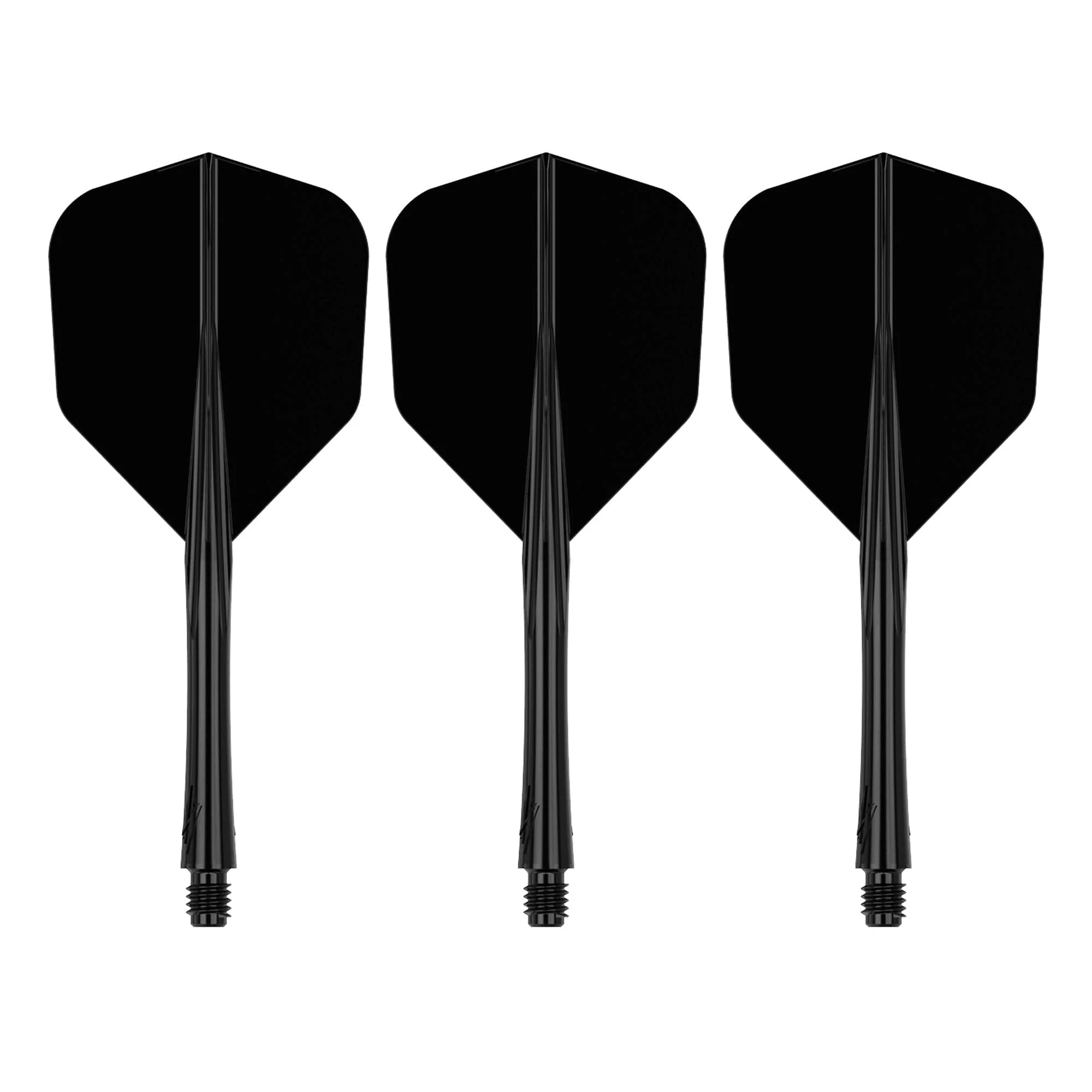 Caliburn SUP Lite Dart Flights - Moulded Flight & Shaft - Standard No6 - Black - Image 2