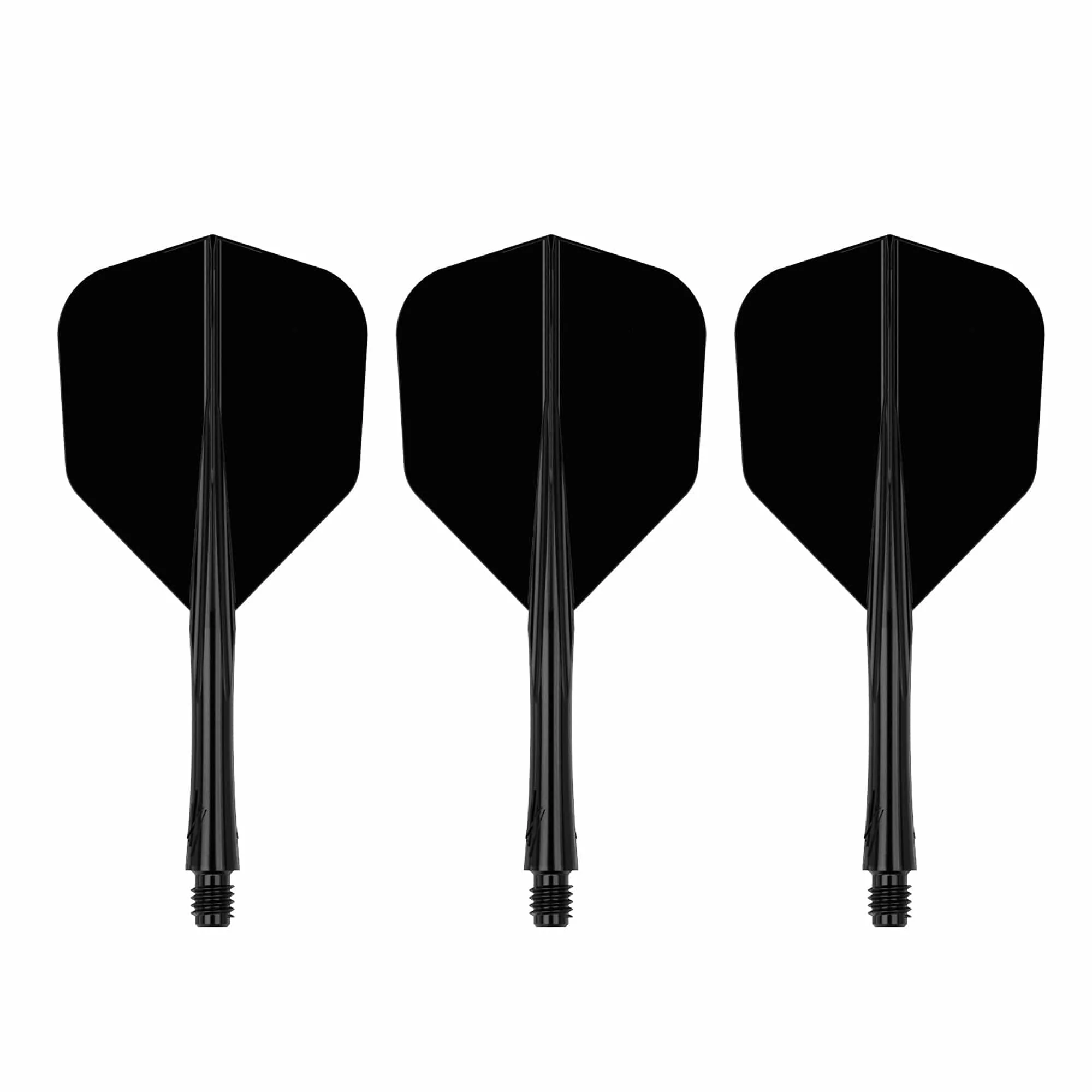Caliburn SUP Lite Dart Flights - Moulded Flight & Shaft - Standard No6 - Black - Image 3