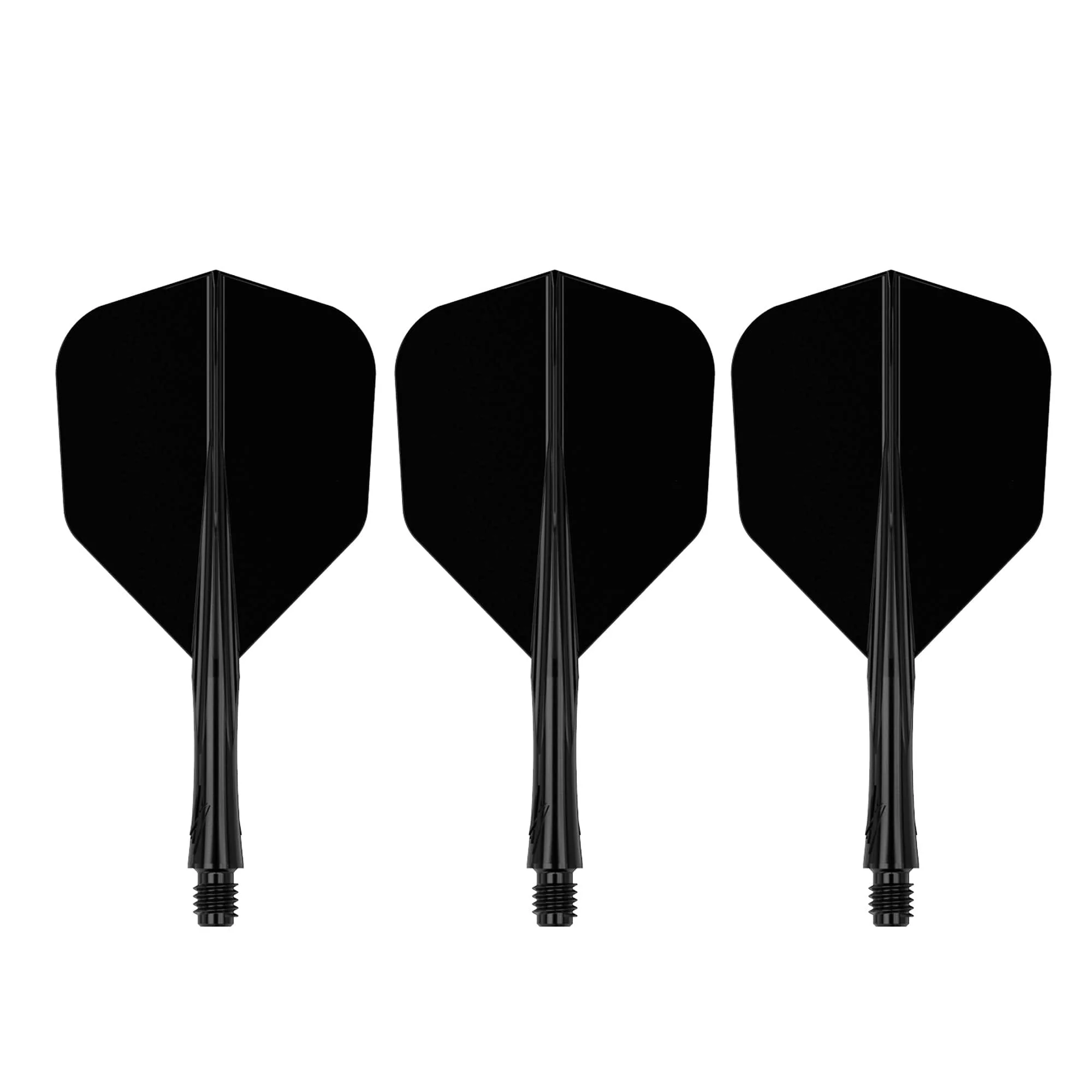 Caliburn SUP Lite Dart Flights - Moulded Flight & Shaft - Standard No6 - Black - Image 4