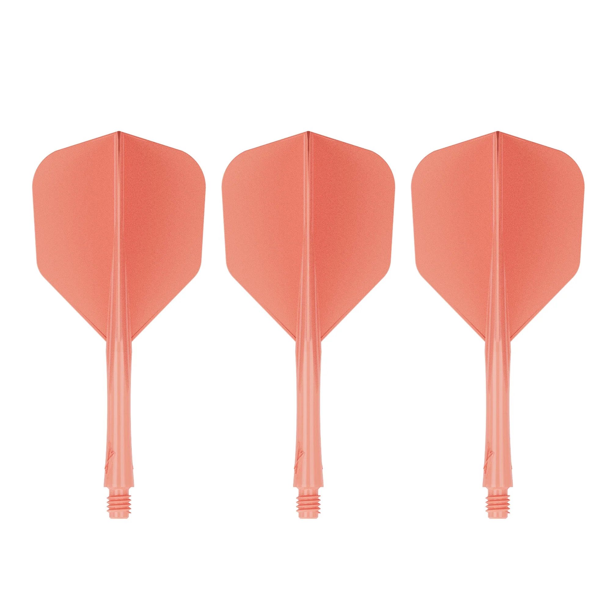 Caliburn SUP Lite Dart Flights - Moulded Flight & Shaft - Standard No6 - Tangerine - Image 3
