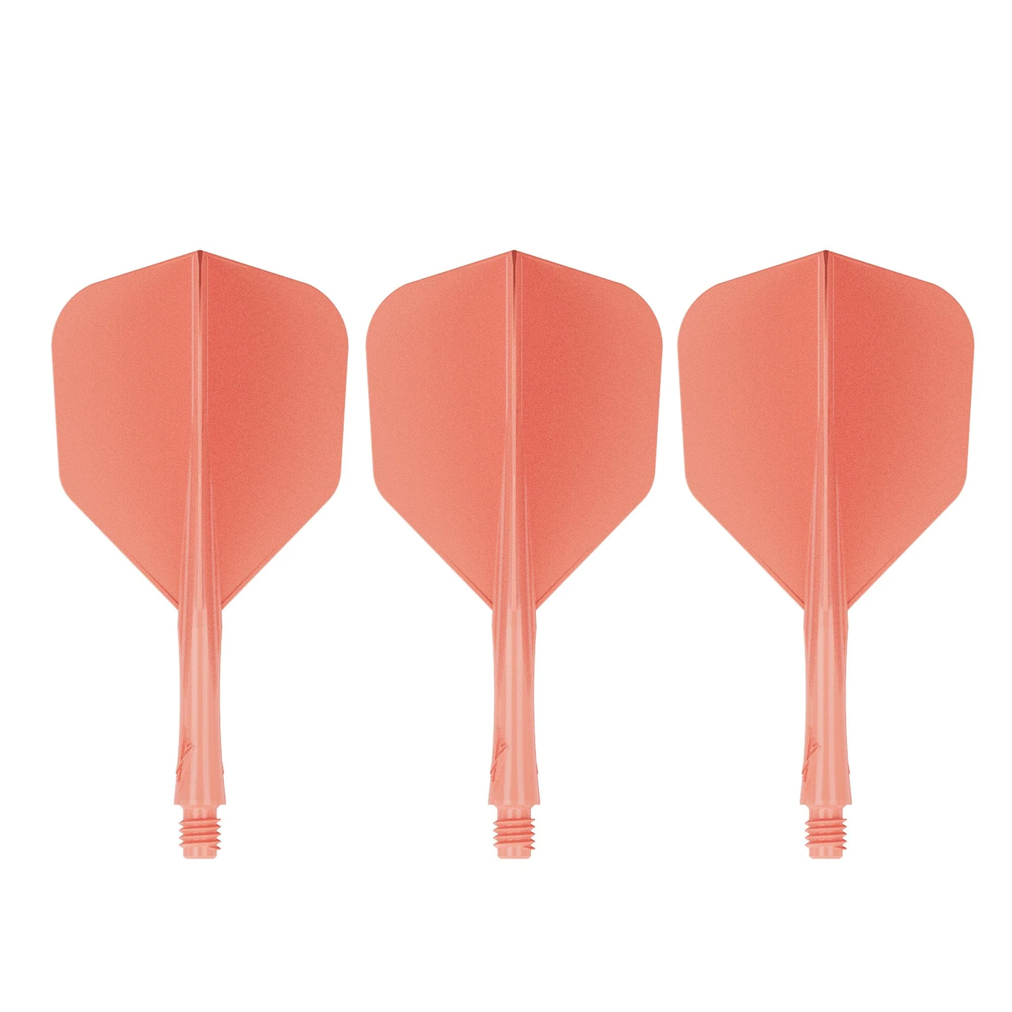 Caliburn SUP Lite Dart Flights - Moulded Flight & Shaft - Standard No6 - Tangerine - Image 4