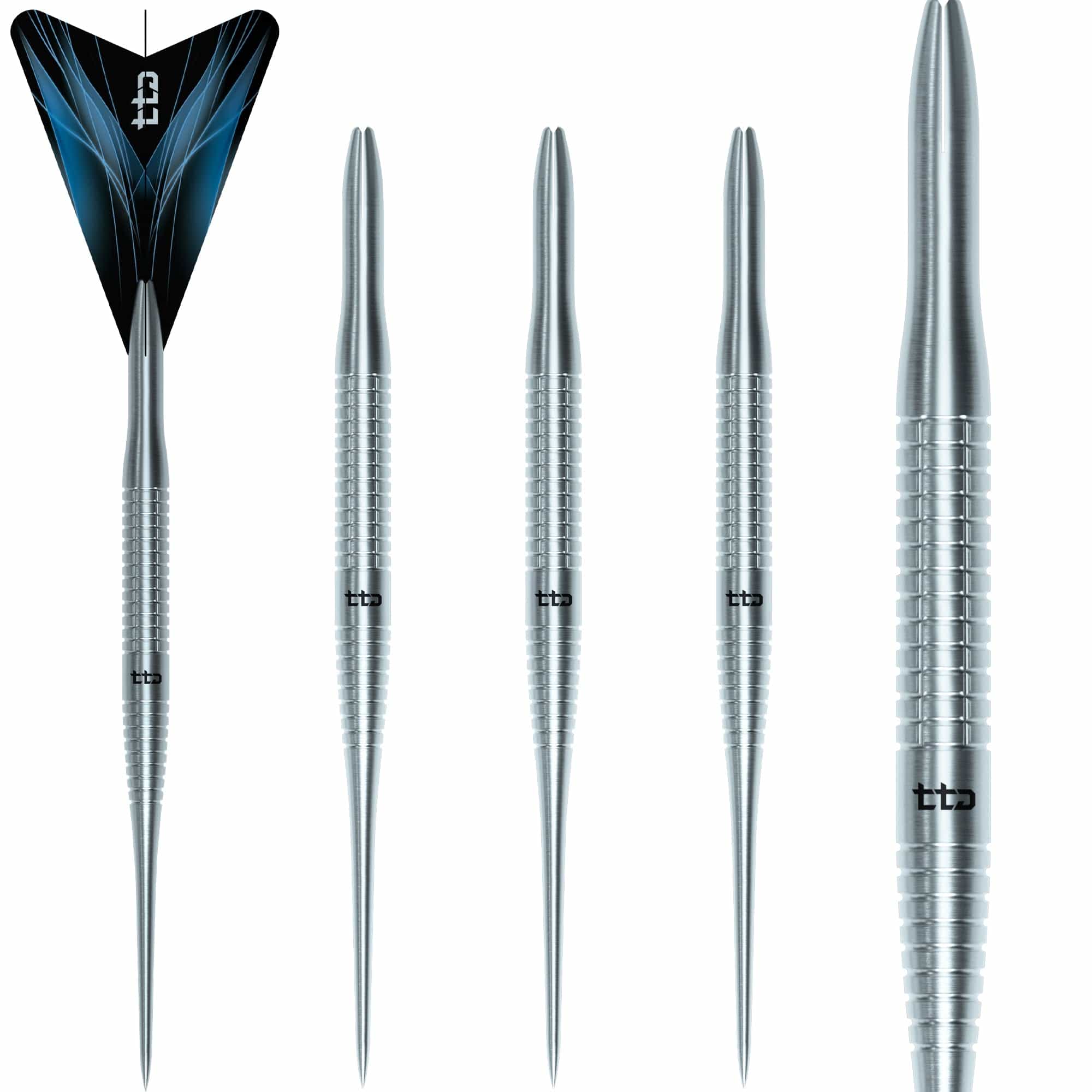 Caliburn TTD Darts - Complete Titanium Dart - T3 - Silver - Image 2