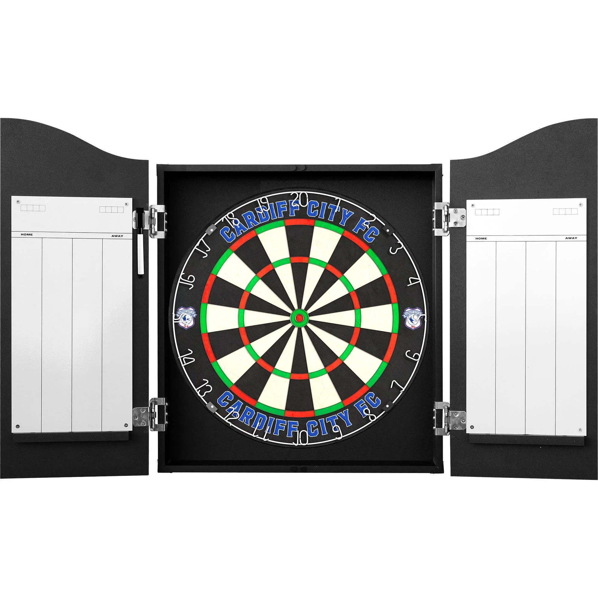 Cardiff City FC - Official Licensed - Dartboard Cabinet - C1 - Crest - Image 5