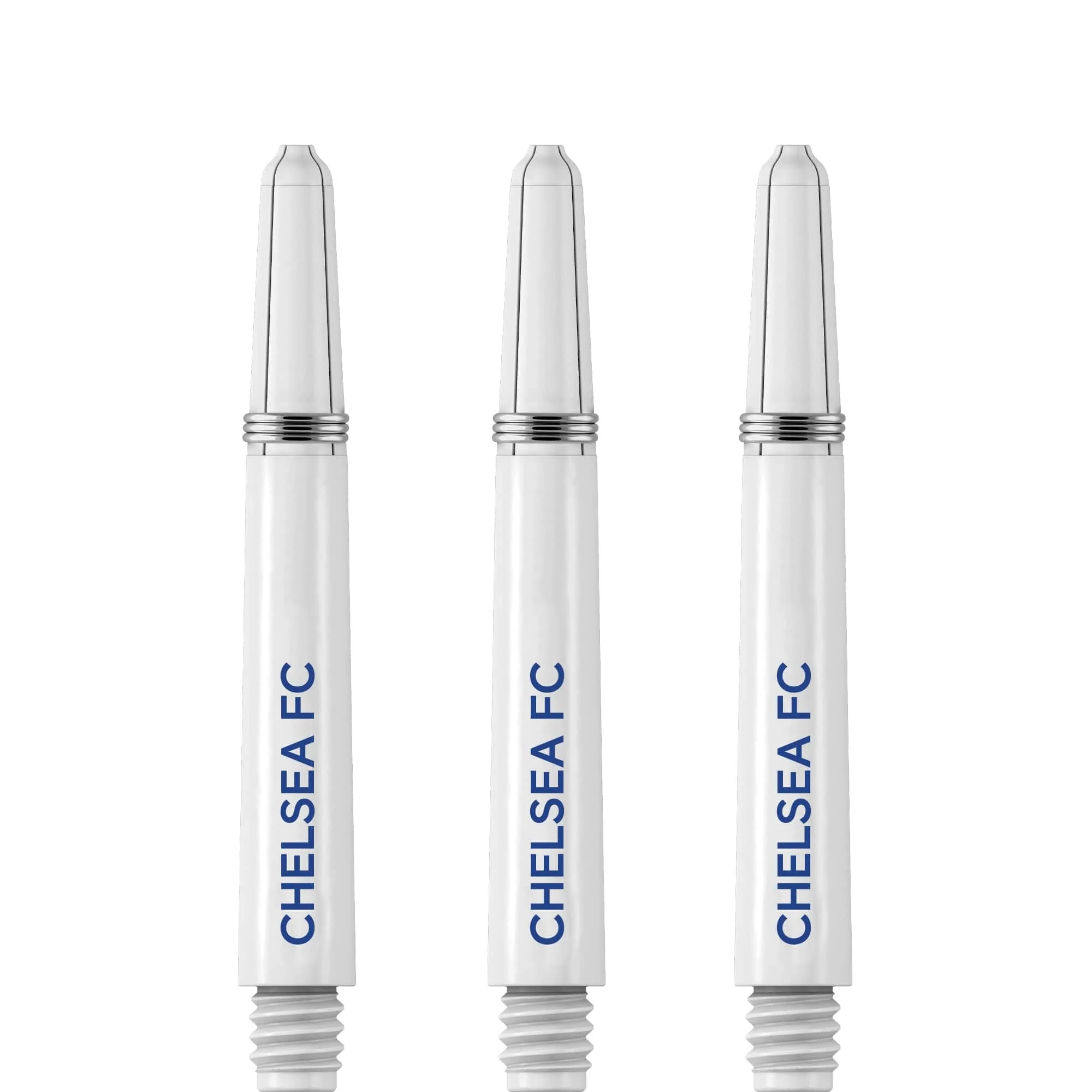 Chelsea Football Nylon Shafts - Official Licensed - Dart Stems with Springs - White - Medium - Image 3