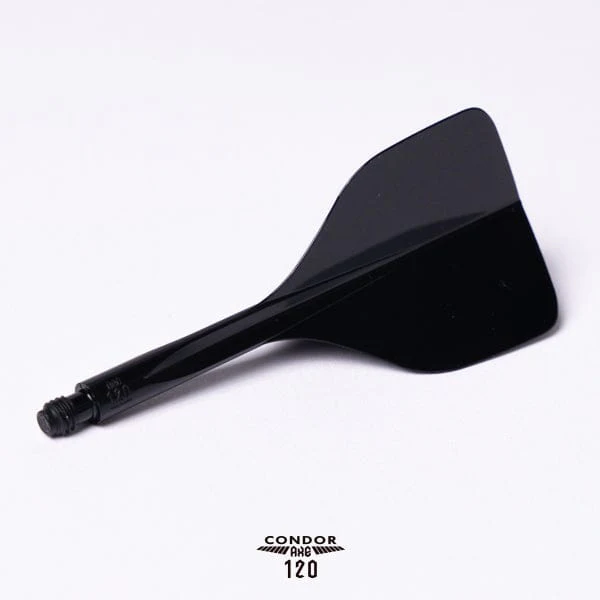 Condor AXE 120 Dart Flights - Small - Black - Image 3