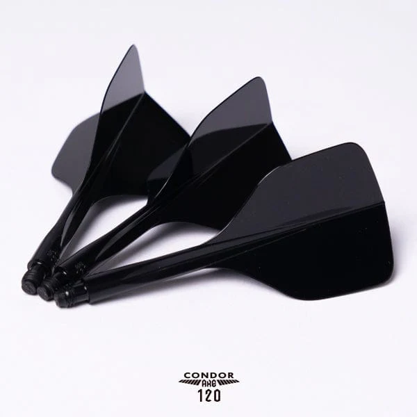 Condor AXE 120 Dart Flights - Small - Black - Image 4