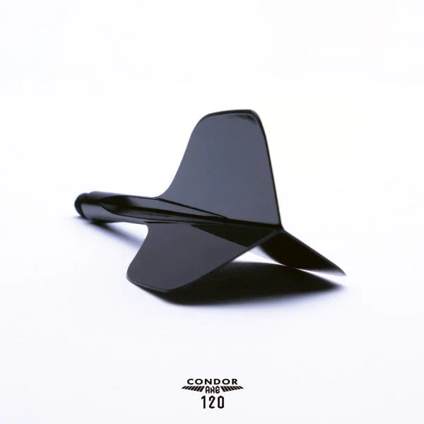 Condor AXE 120 Dart Flights - Small - Black - Image 5