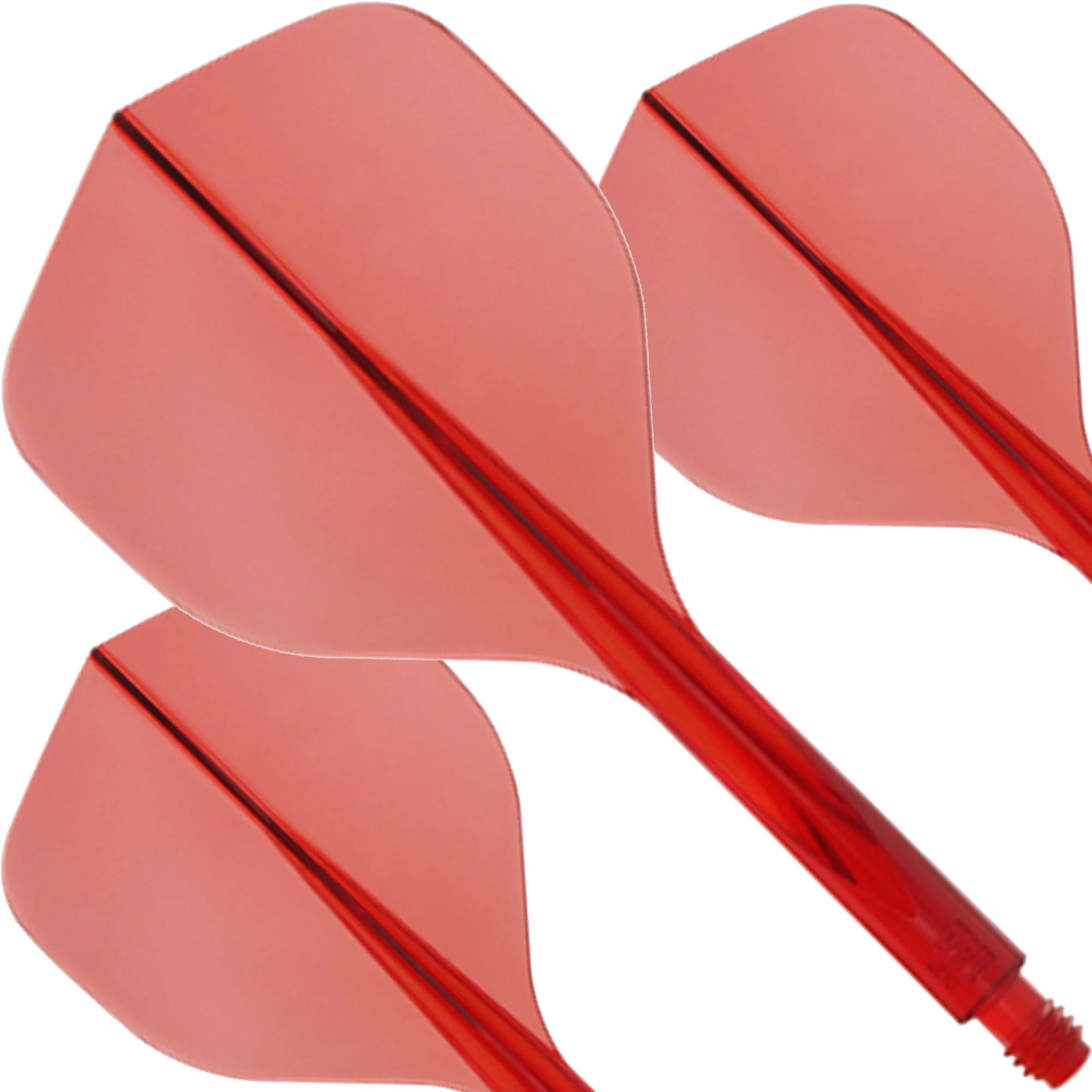 Condor AXE 120 Dart Flights - Standard - Clear Red - Image 3