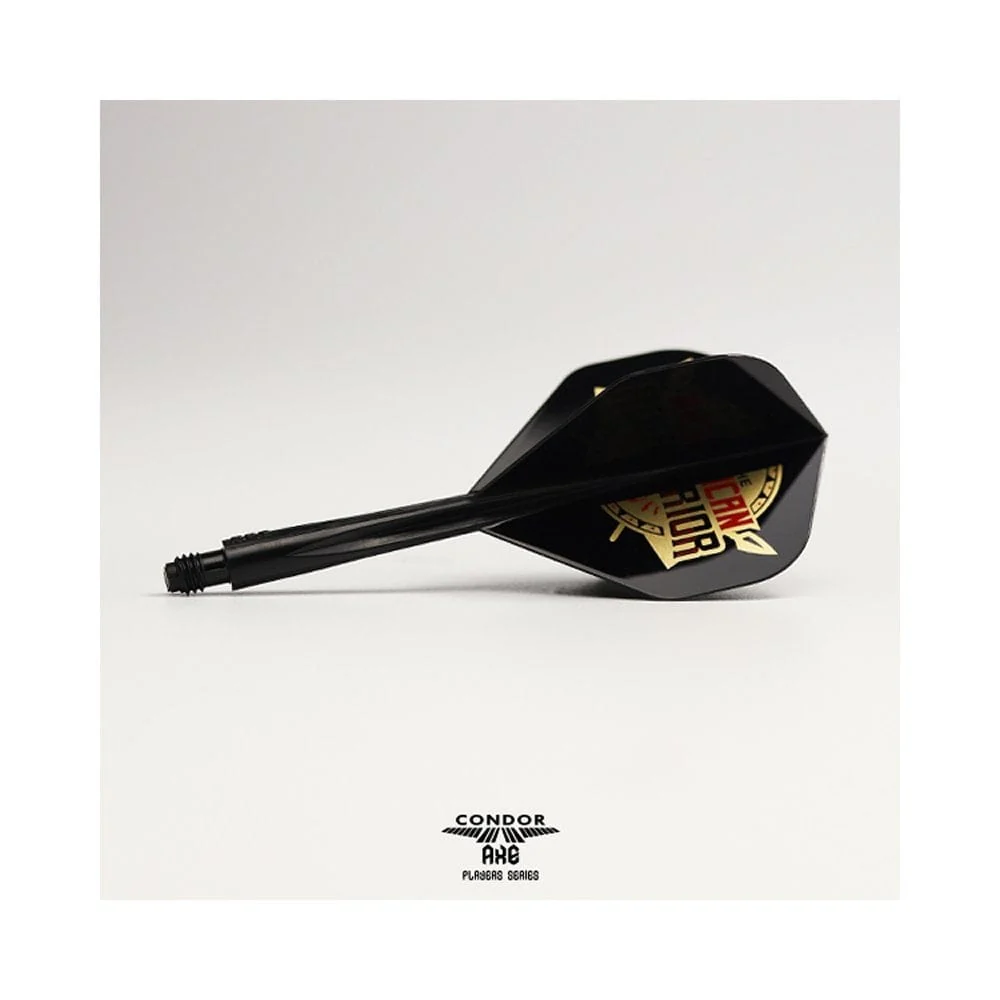 *Condor AXE Dart Flights - Devon Petersen - Standard - African Warrior - Inspiration 2 - Black - Image 3