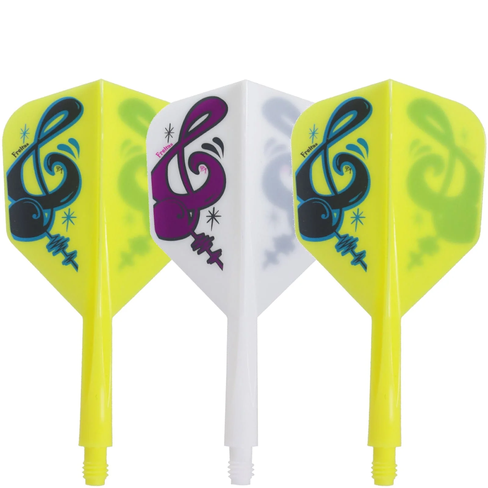 *Condor AXE Dart Flights - Small - Musical Note - Mix - Image 4