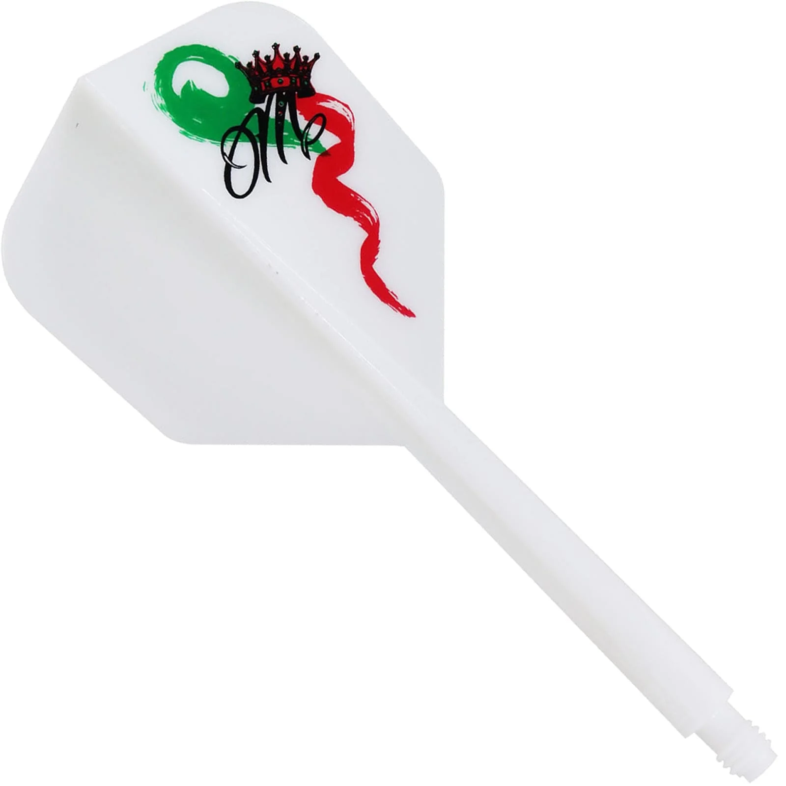 *Condor AXE Dart Flights - Small - Red Crown - White