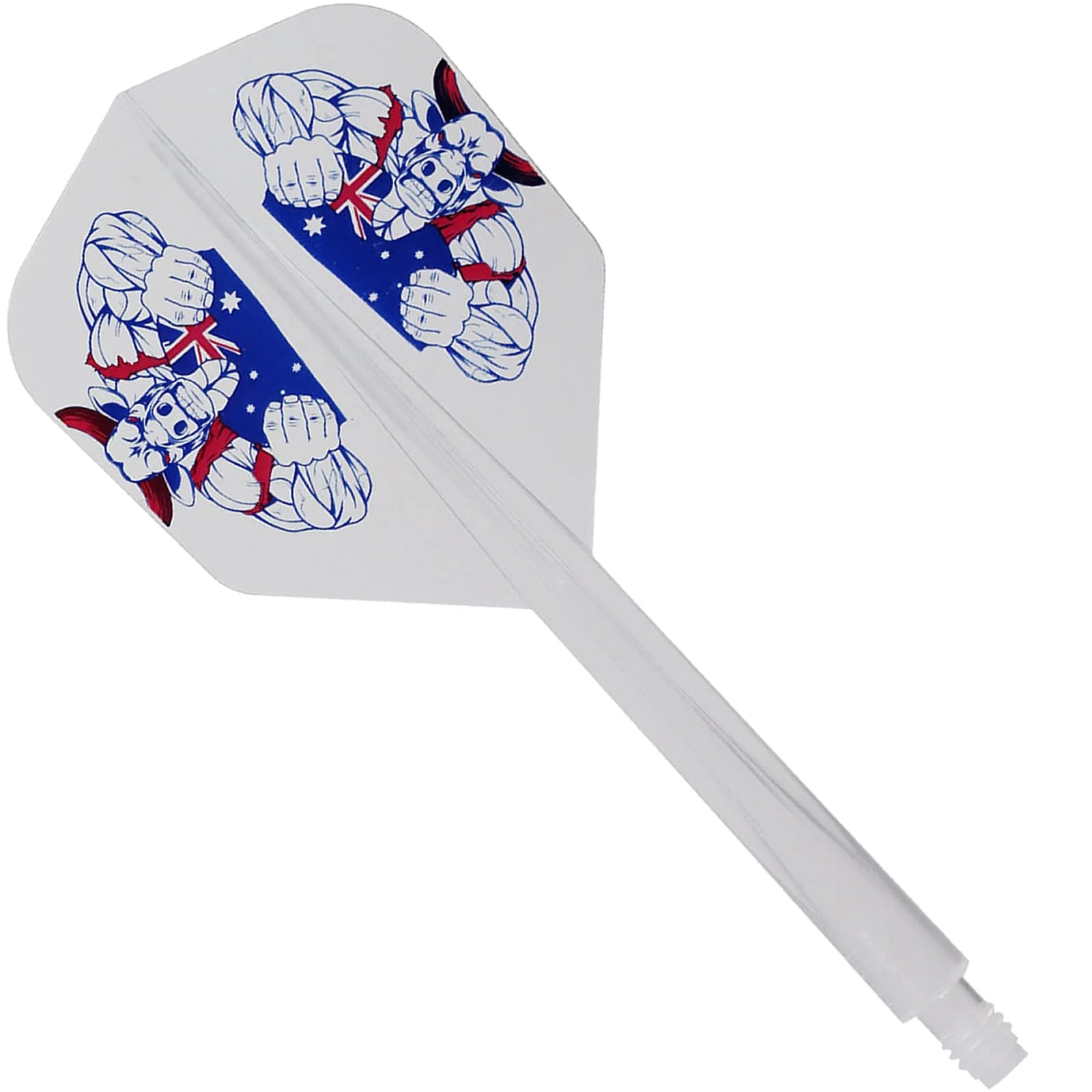 *Condor AXE Dart Flights - Small - The Bull - Clear