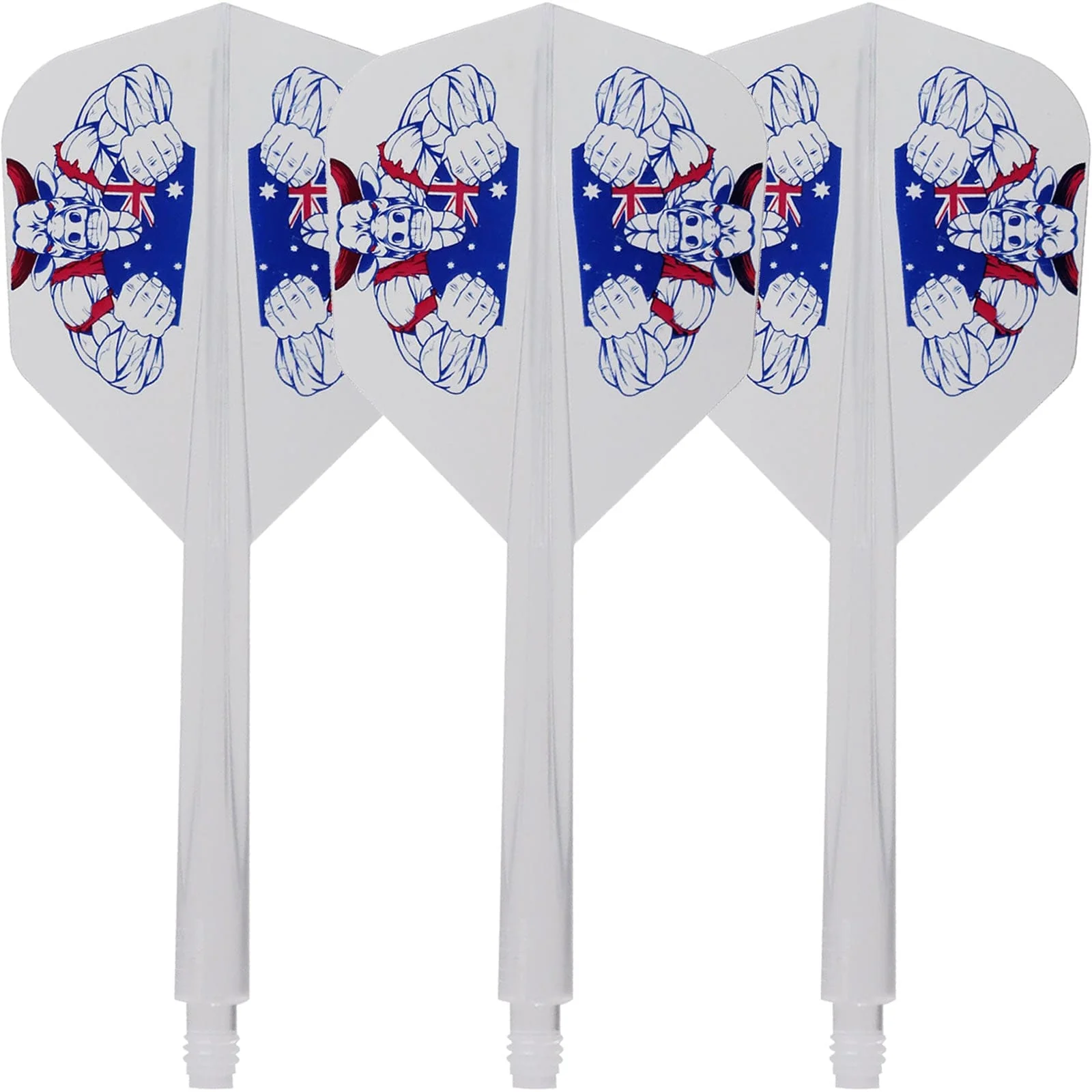 *Condor AXE Dart Flights - Small - The Bull - Clear - Image 4