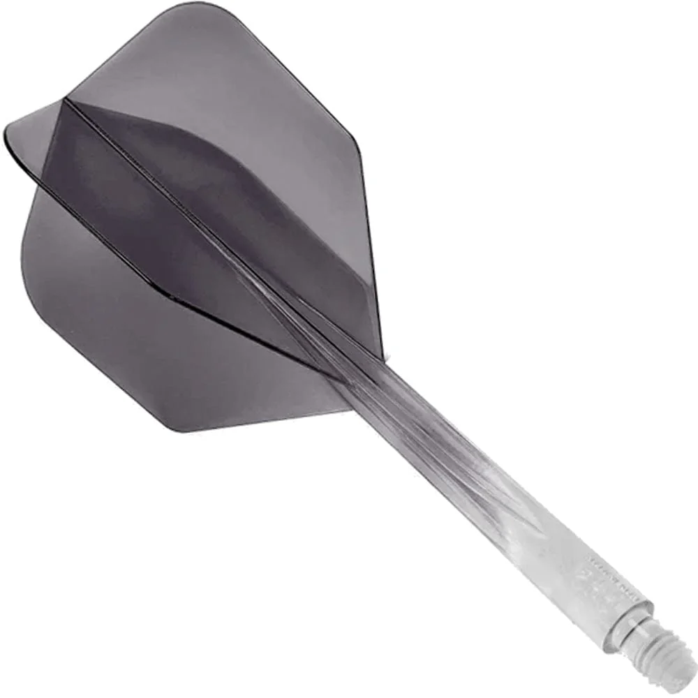*Condor AXE Gradient Dart Flights - Exclusive - Small - Clear Black