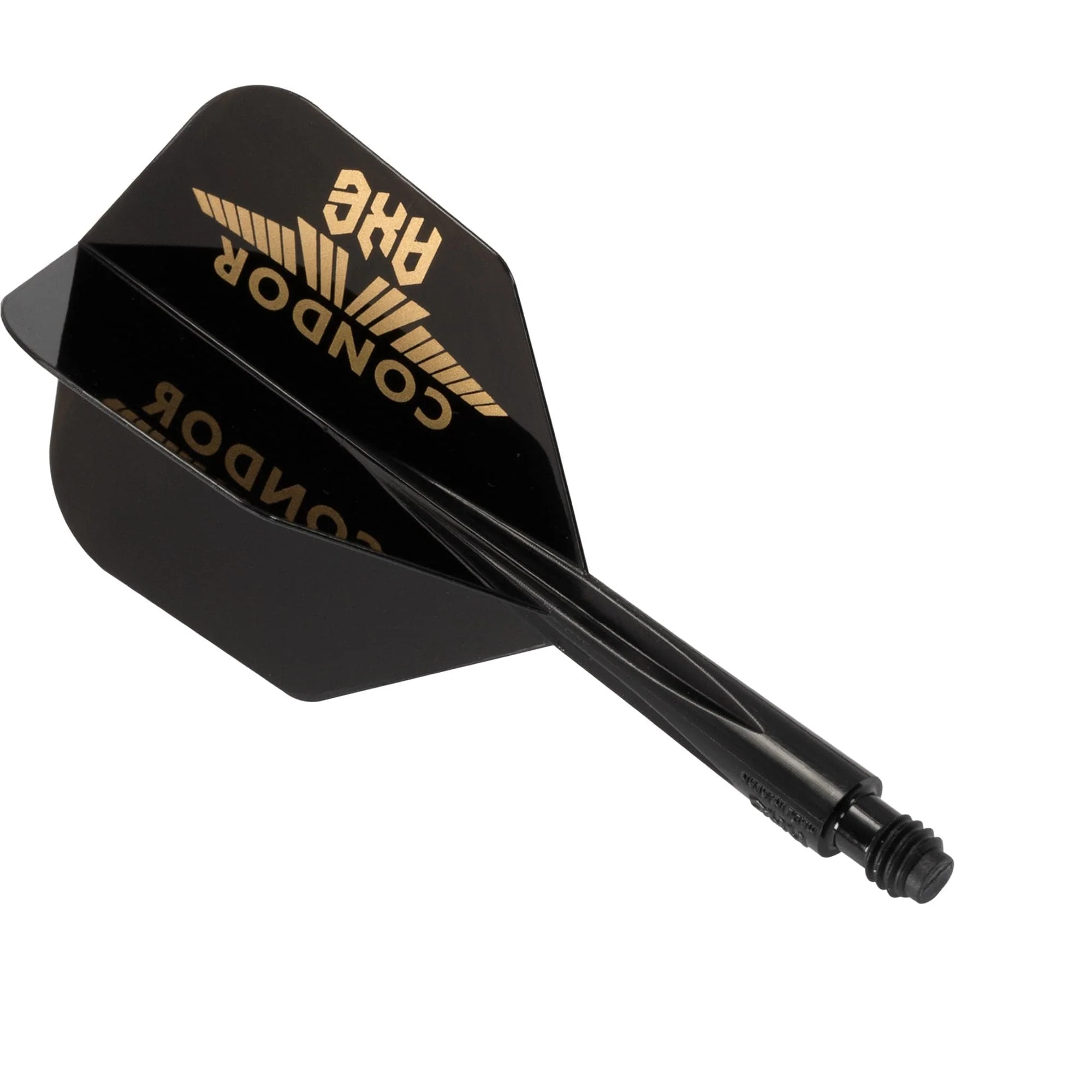 Condor AXE Logo Dart Flights - Small - Black & Gold - Image 3