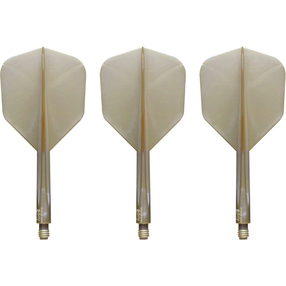 Condor AXE Metallic Dart Flights - Small - Champagne Gold - Image 2