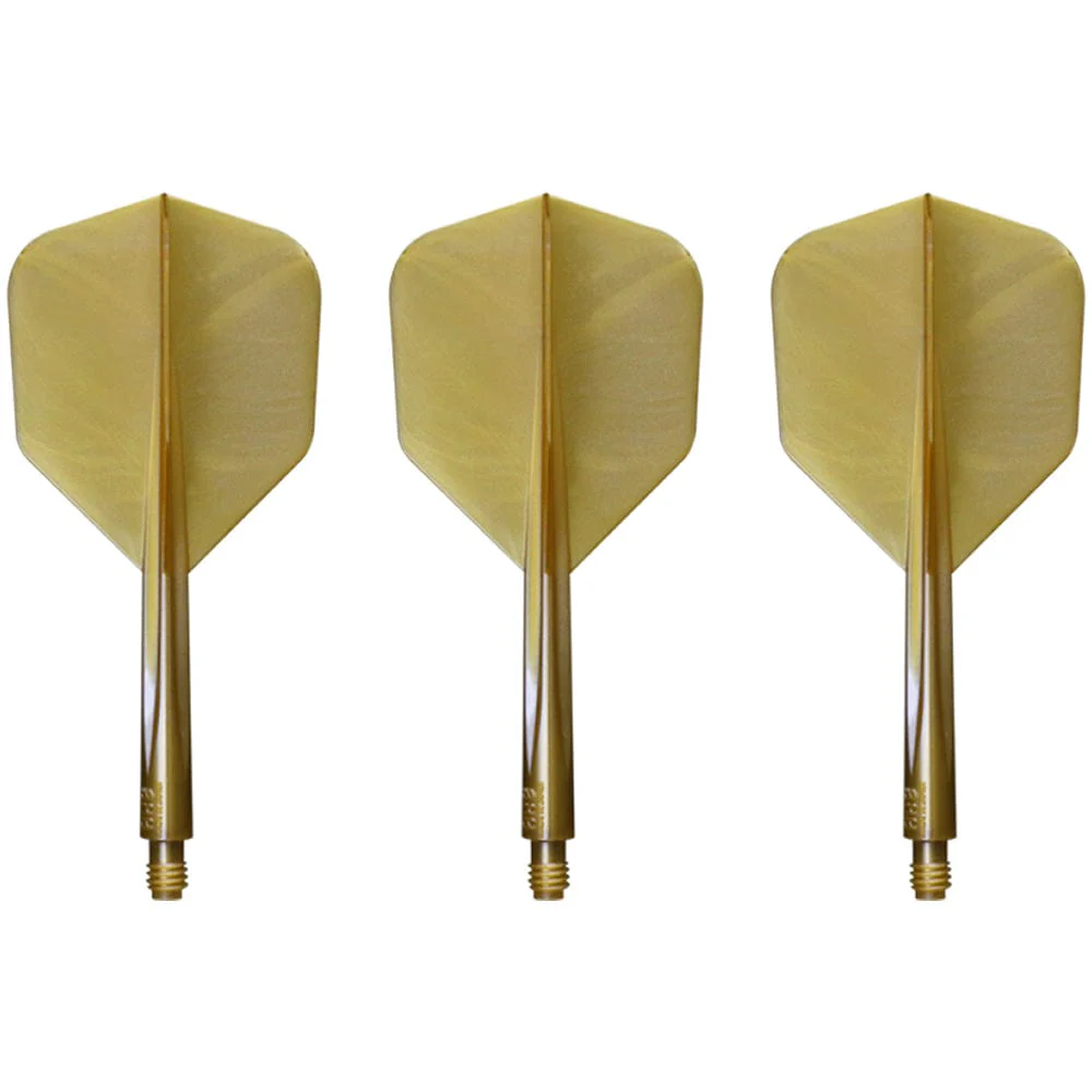 Condor AXE Metallic Dart Flights - Small - Gold - Image 2