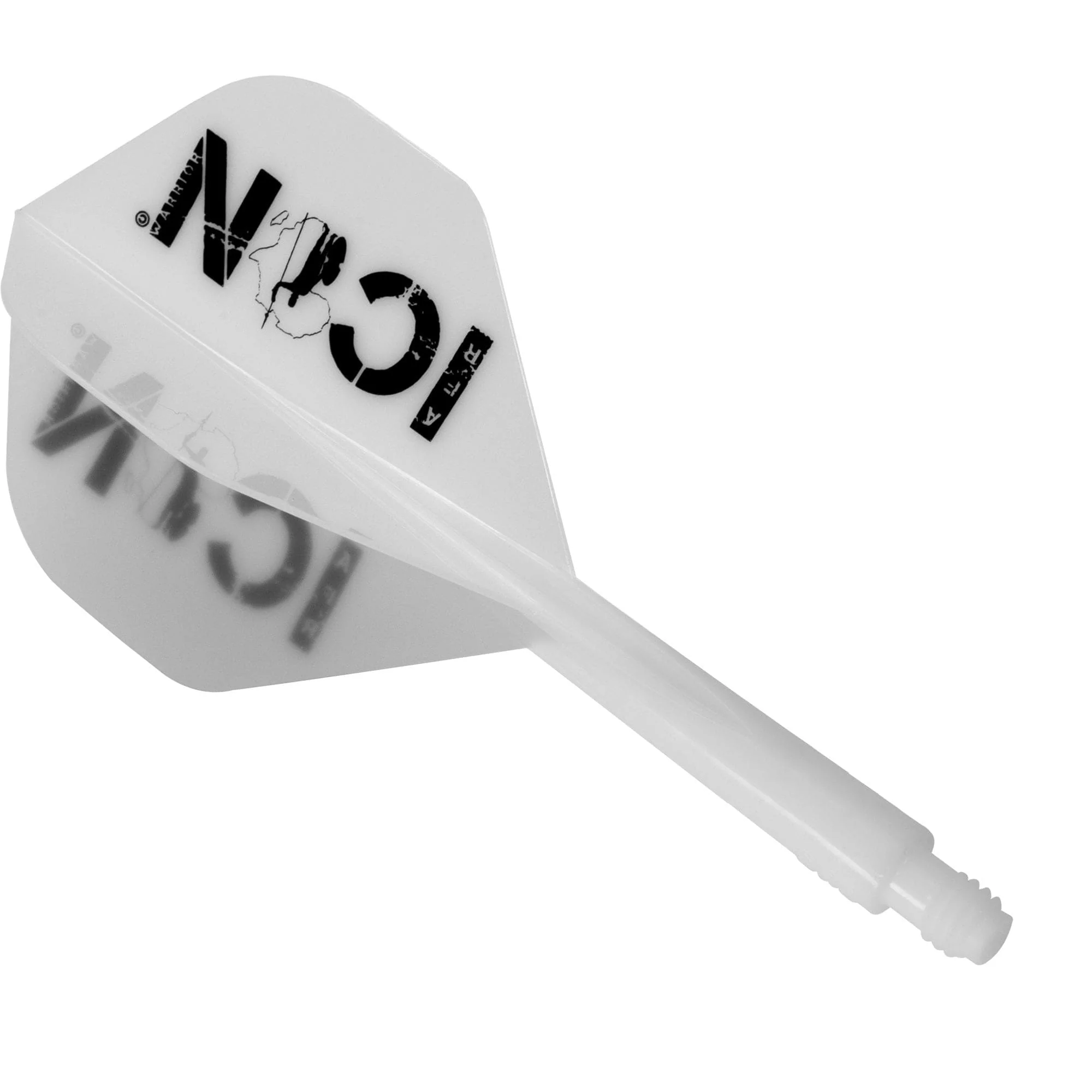 *Condor AXE Player Dart Flights - Standard - African Warrior - Icon - White - Image 4