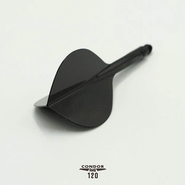 Condor AXE120 Dart Flights - Teardrop - Black - Image 4