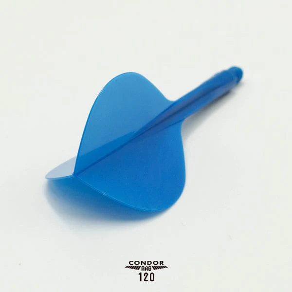 Condor AXE120 Dart Flights - Teardrop - Blue - Image 4