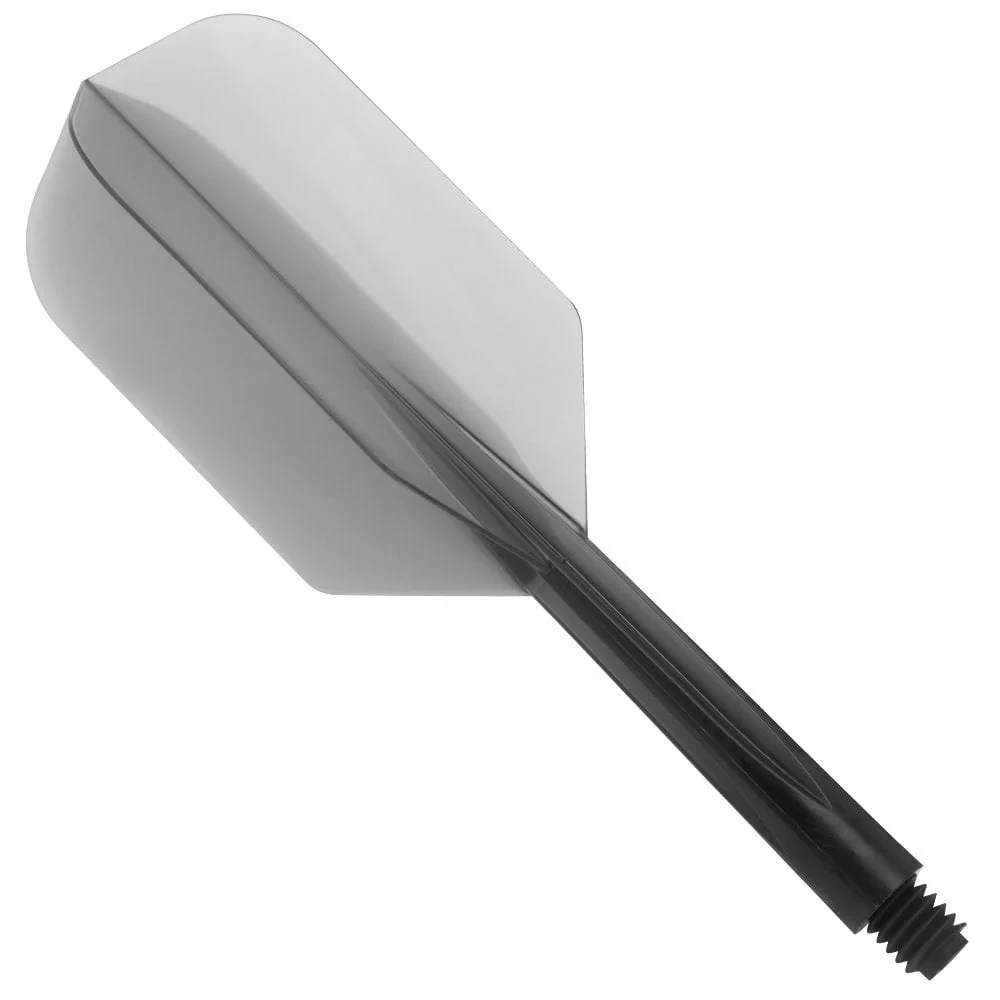 Condor Dart Flights - Zero Stress - Slim - Clear Black - Image 3