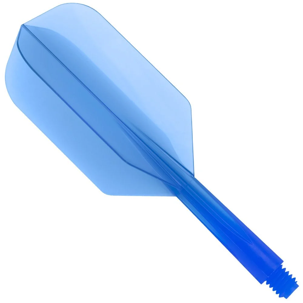 Condor Dart Flights - Zero Stress - Slim - Clear Blue - Image 2
