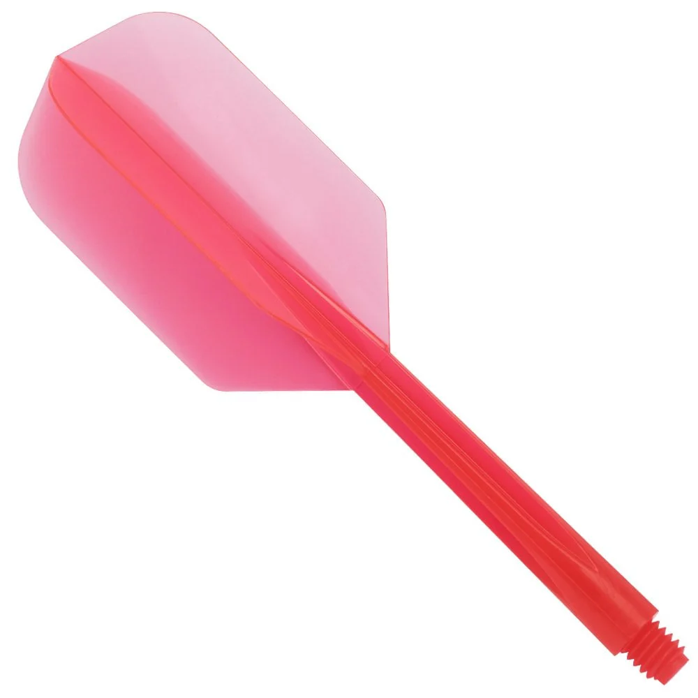 Condor Dart Flights - Zero Stress - Slim - Clear Red