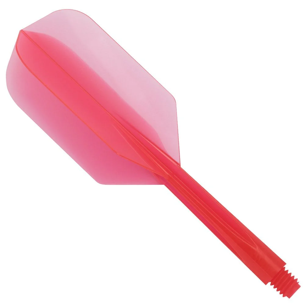 Condor Dart Flights - Zero Stress - Slim - Clear Red - Image 3