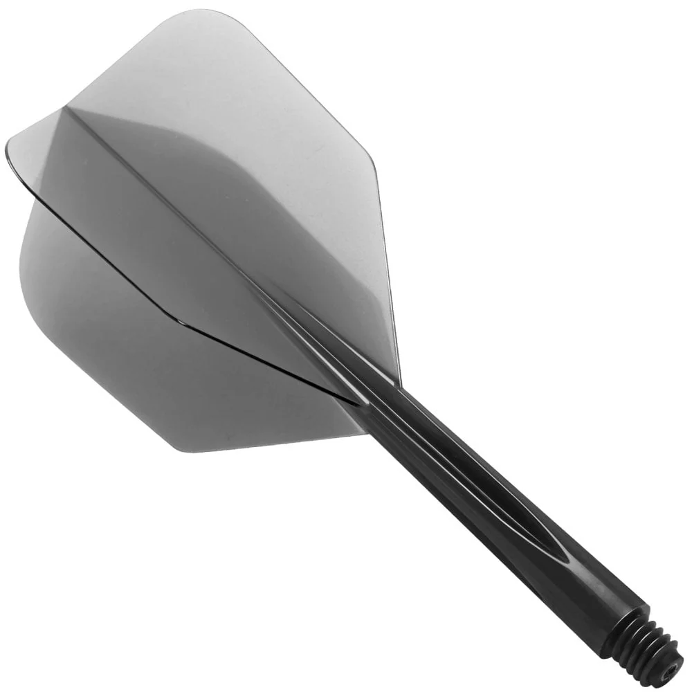 Condor Dart Flights - Zero Stress - Small - Clear Black - Image 3