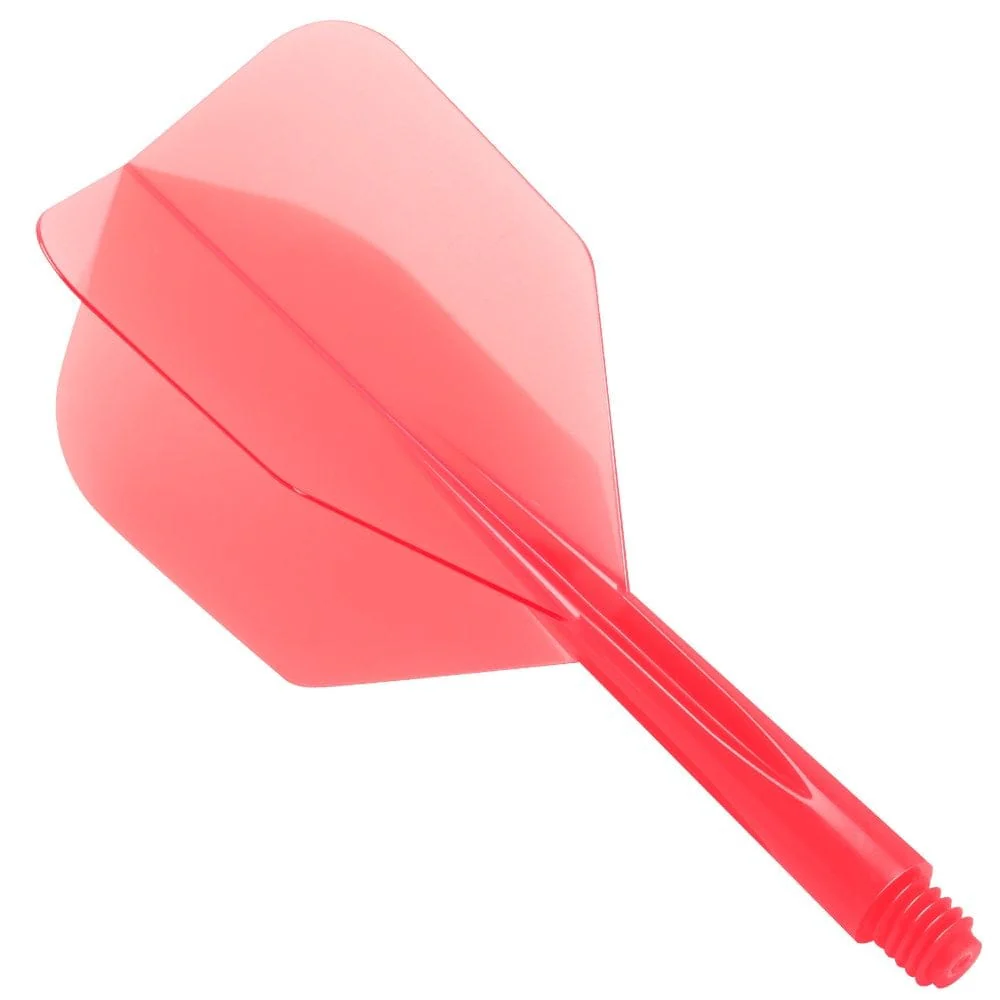 Condor Dart Flights - Zero Stress - Small - Clear Red - Image 2