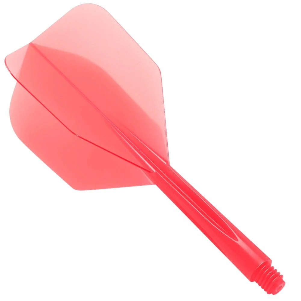 Condor Dart Flights - Zero Stress - Small - Clear Red - Image 3