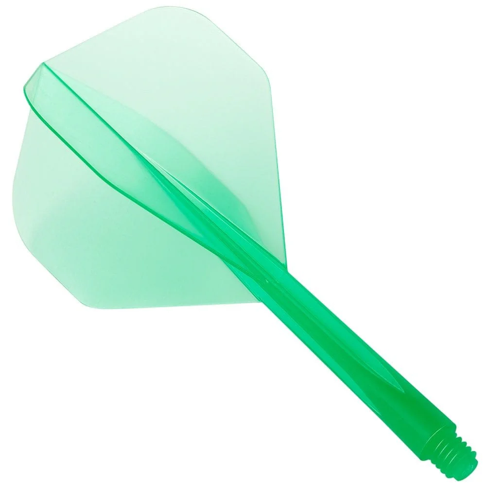 Condor Dart Flights - Zero Stress - Standard - Clear Green - Image 2