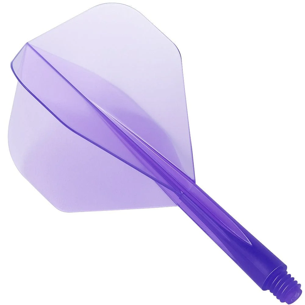 Condor Dart Flights - Zero Stress - Standard - Clear Purple - Image 3
