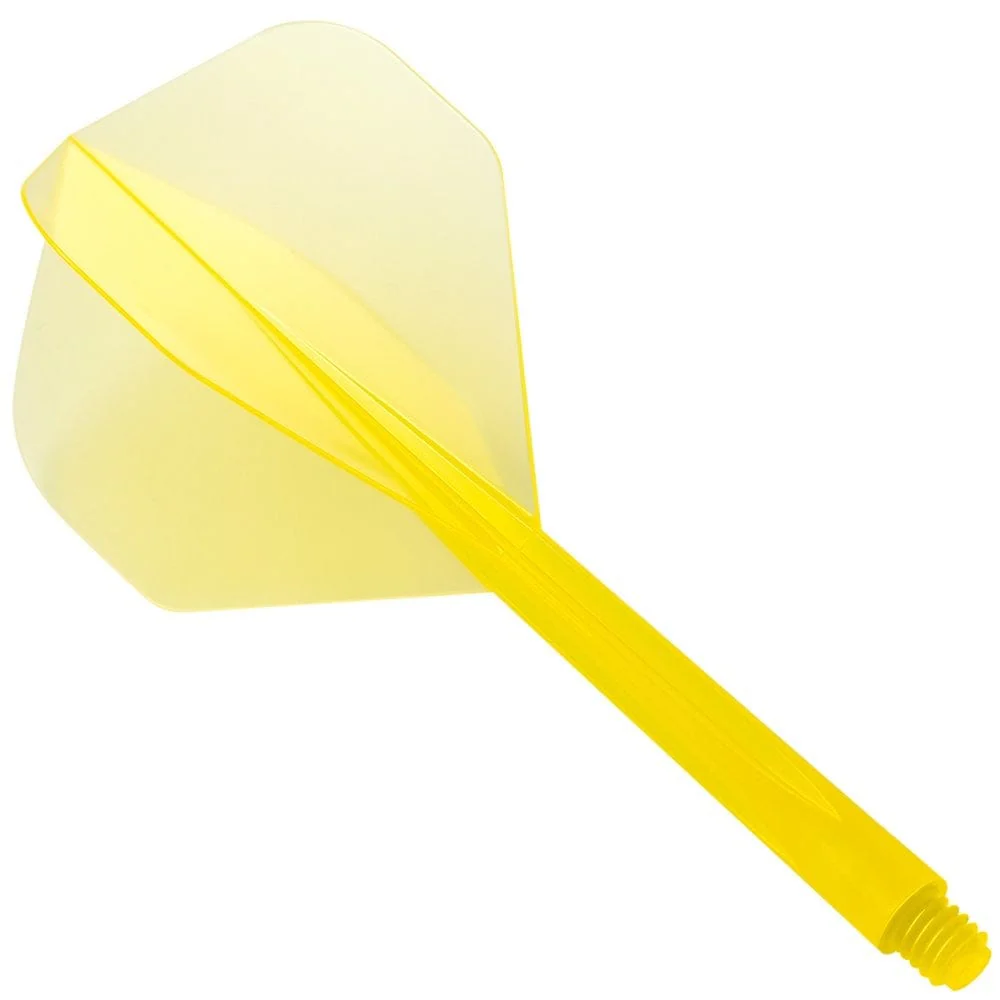 Condor Dart Flights - Zero Stress - Standard - Clear Yellow