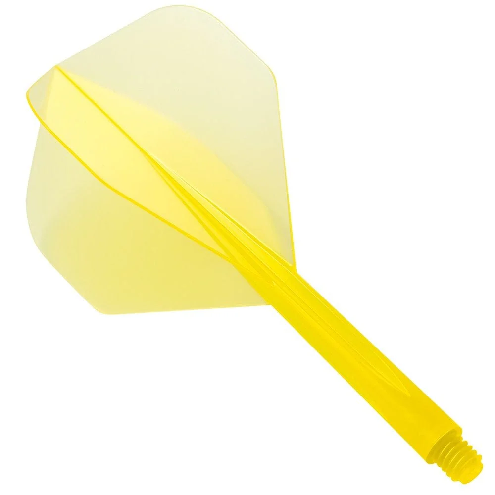 Condor Dart Flights - Zero Stress - Standard - Clear Yellow - Image 2