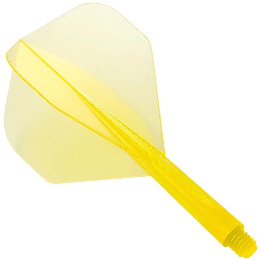 Condor Dart Flights - Zero Stress - Standard - Clear Yellow - Image 3