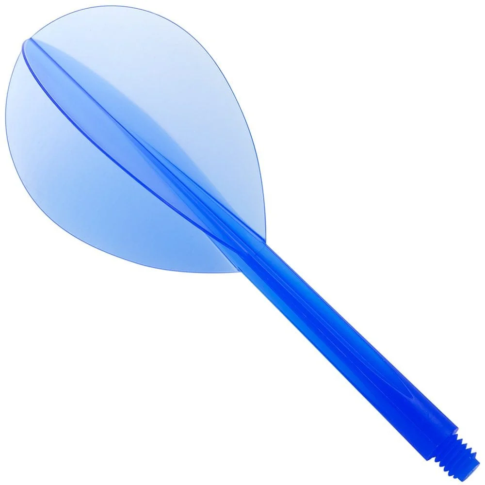 *Condor Dart Flights - Zero Stress - Teardrop - Clear Blue