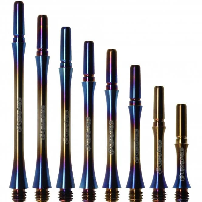 *Cosmo Fit Shaft - Titanium - Locked - Slim - Metal - Burnt