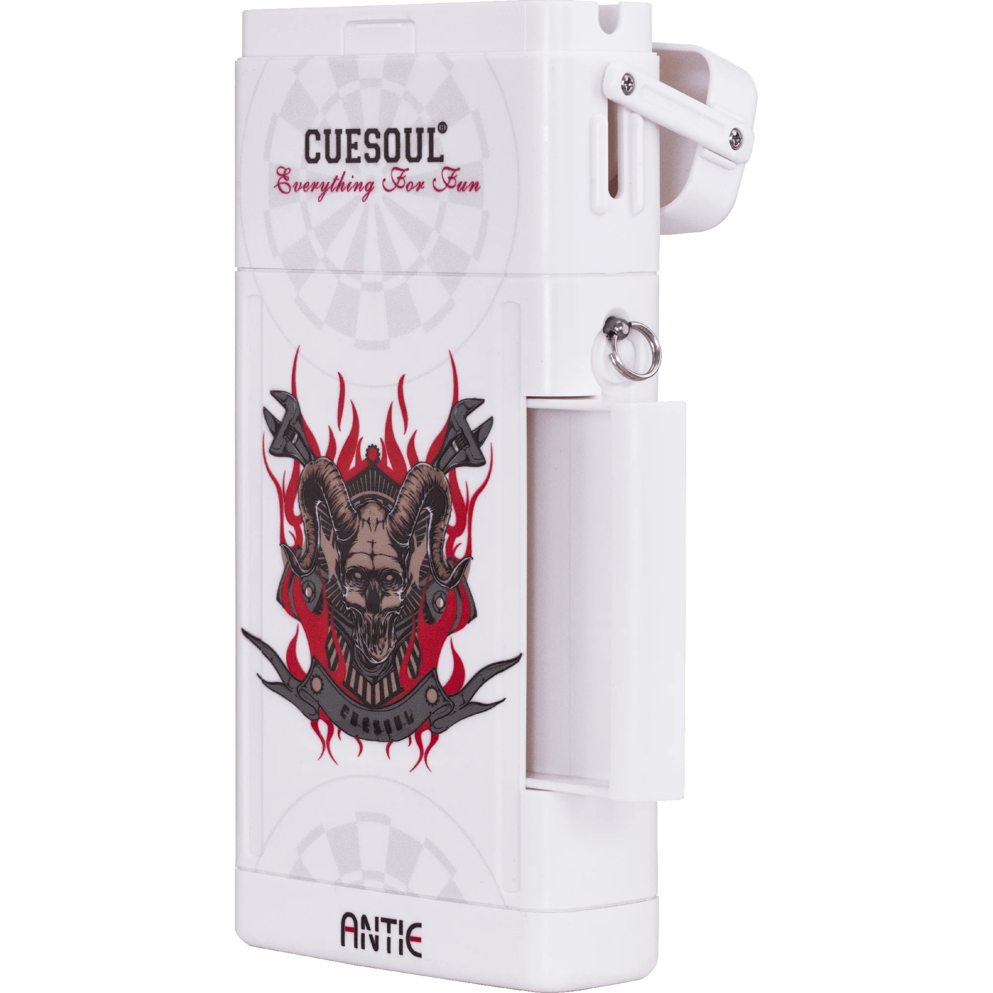 Cuesoul - Antie Dart Case - Printed Design - Ghost - White - Image 2