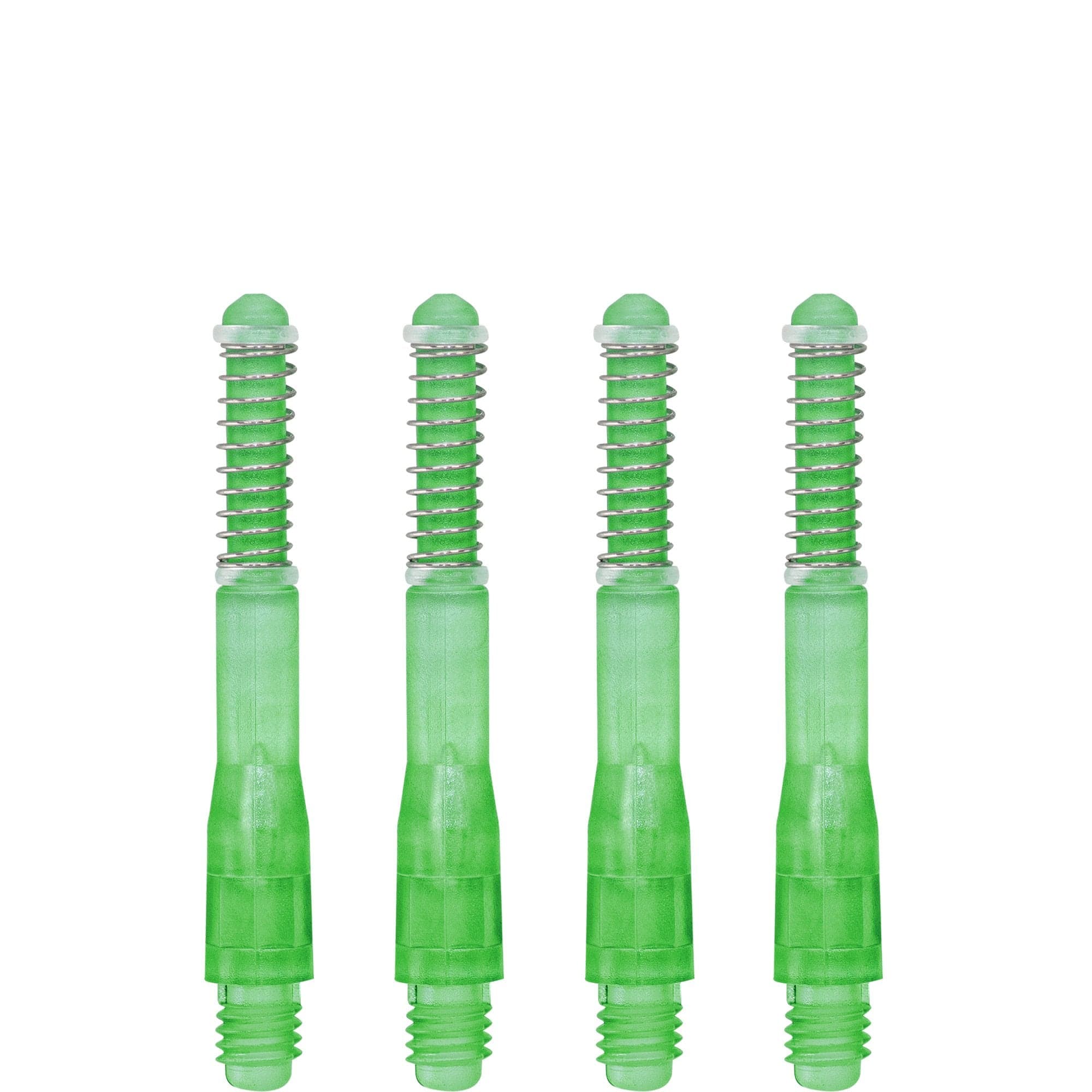 *Cuesoul - Dart Shafts - Tero Flight System - AK7 - Gradient - Standard - Set of 4 - Lime Green - Image 5