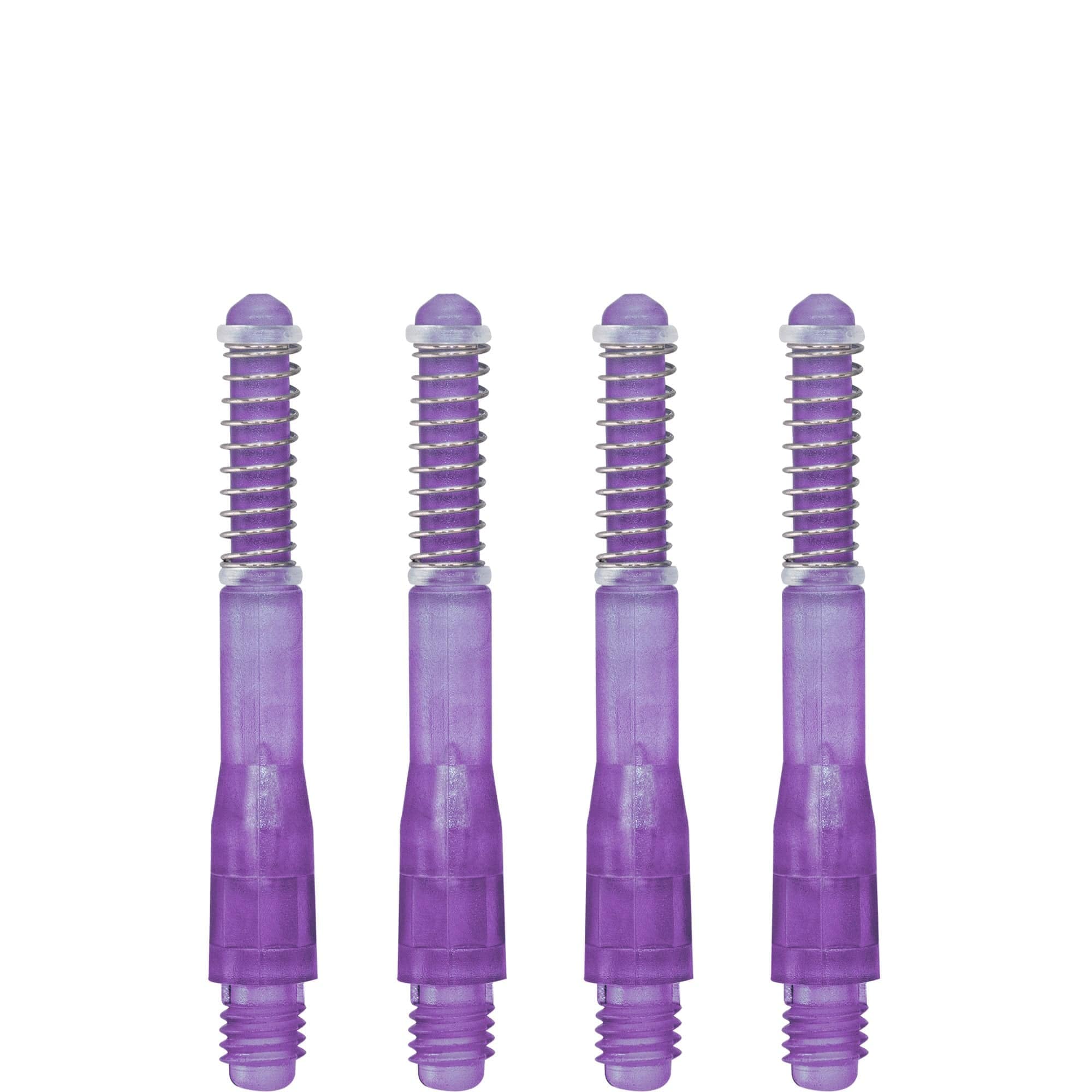 *Cuesoul - Dart Shafts - Tero Flight System - AK7 - Gradient - Standard - Set of 4 - Purple - Image 5
