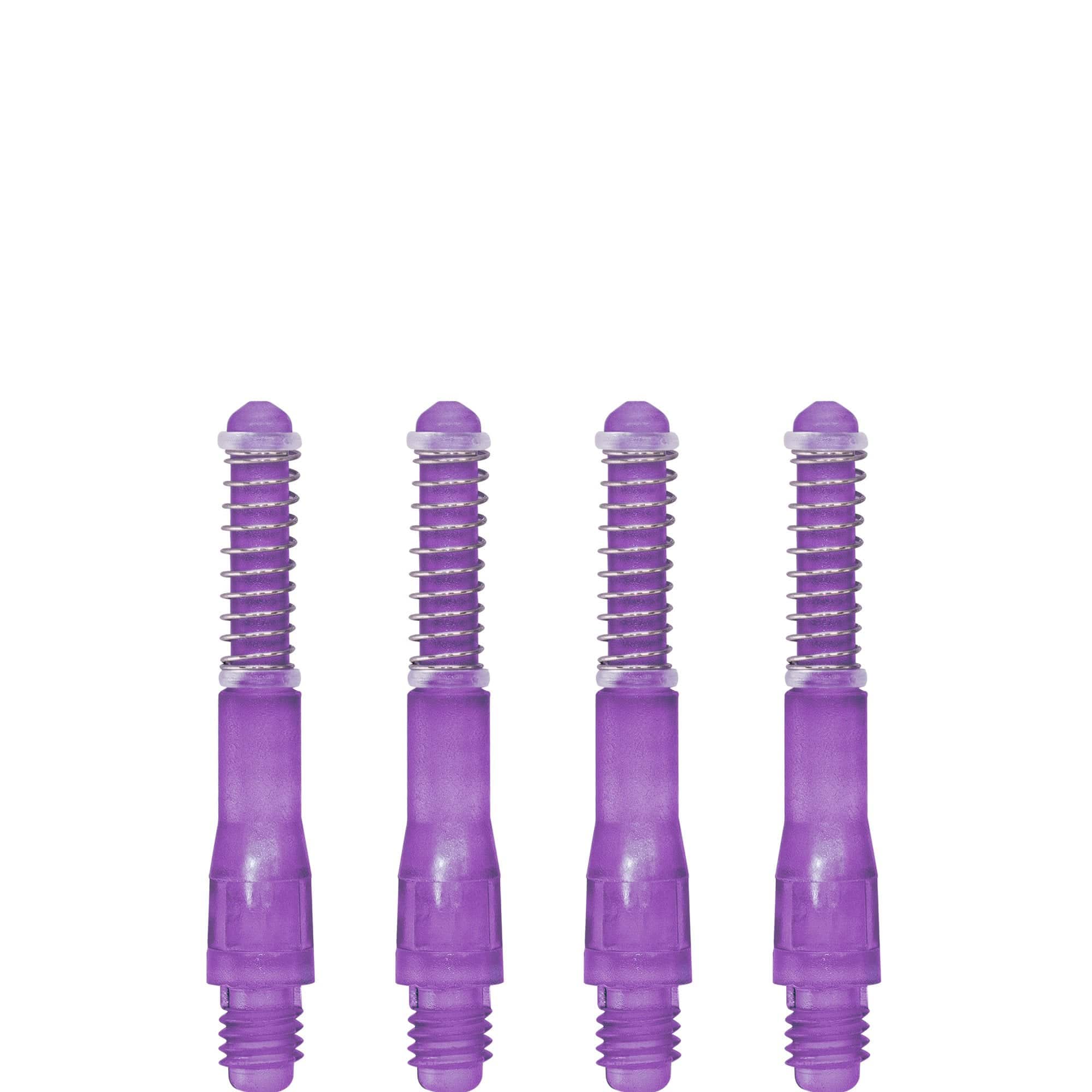 *Cuesoul - Dart Shafts - Tero Flight System - AK7 - Gradient - Standard - Set of 4 - Purple - Image 6