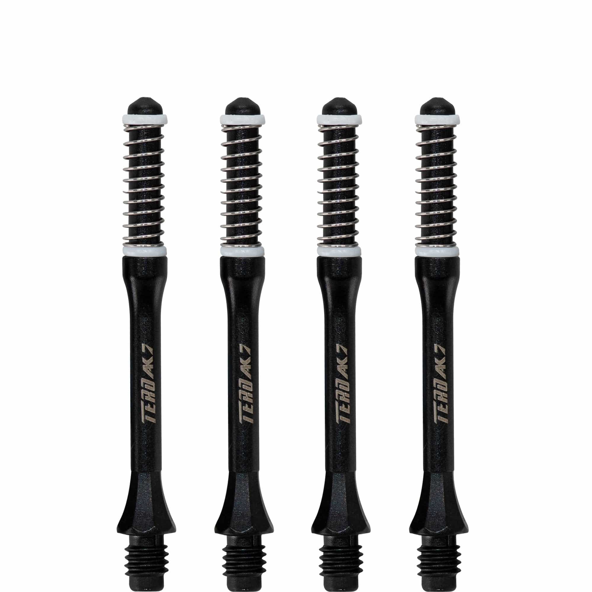 Cuesoul - Dart Shafts - Tero Flight System - AK7 - Slim - Set of 4 - Black - Image 2