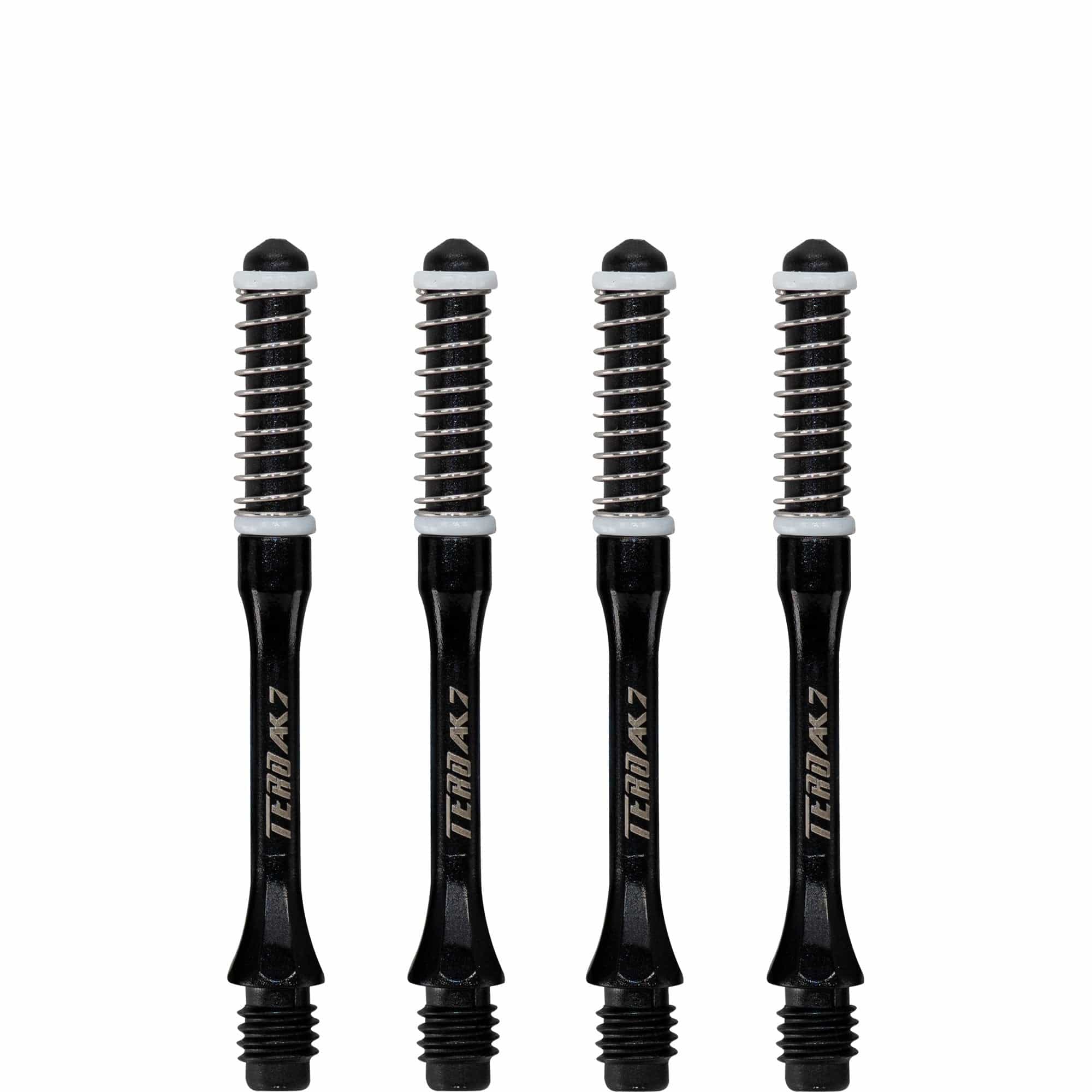 Cuesoul - Dart Shafts - Tero Flight System - AK7 - Slim - Set of 4 - Black - Image 3