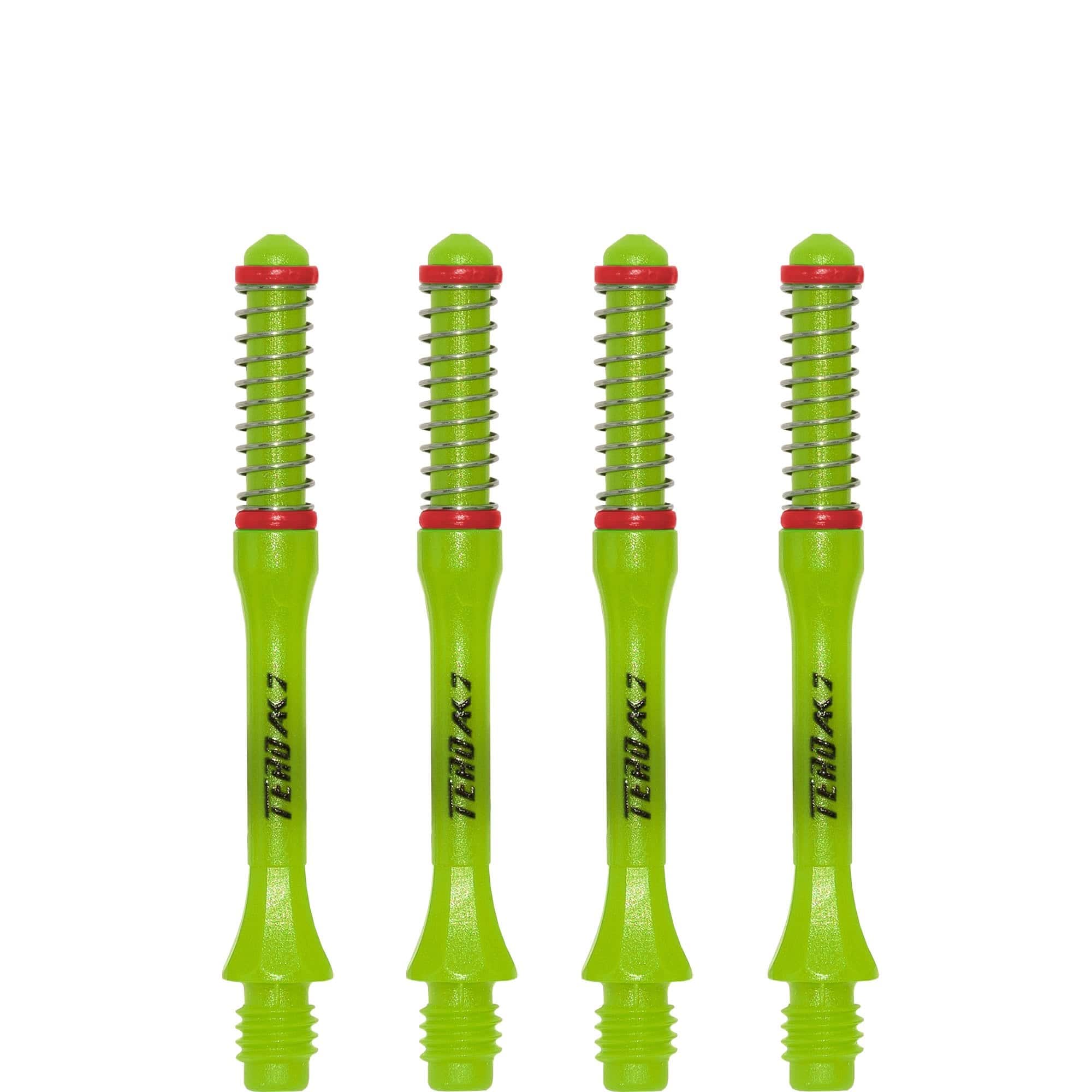 Cuesoul - Dart Shafts - Tero Flight System - AK7 - Slim - Set of 4 - Green - Image 3