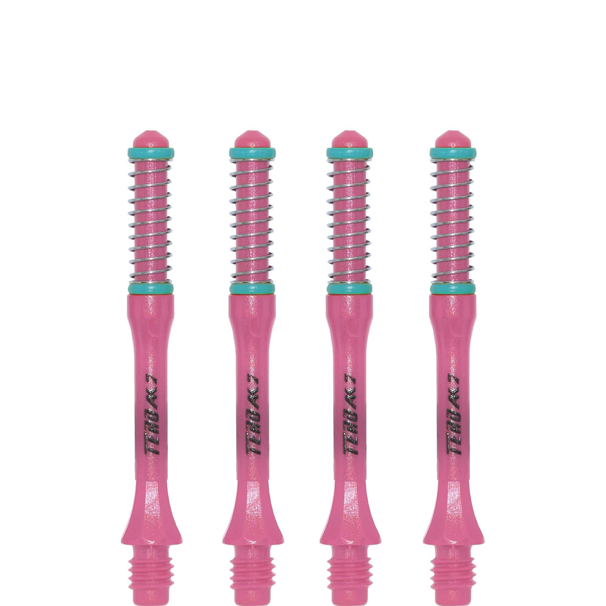 *Cuesoul - Dart Shafts - Tero Flight System - AK7 - Slim - Set of 4 - Pink - Image 3