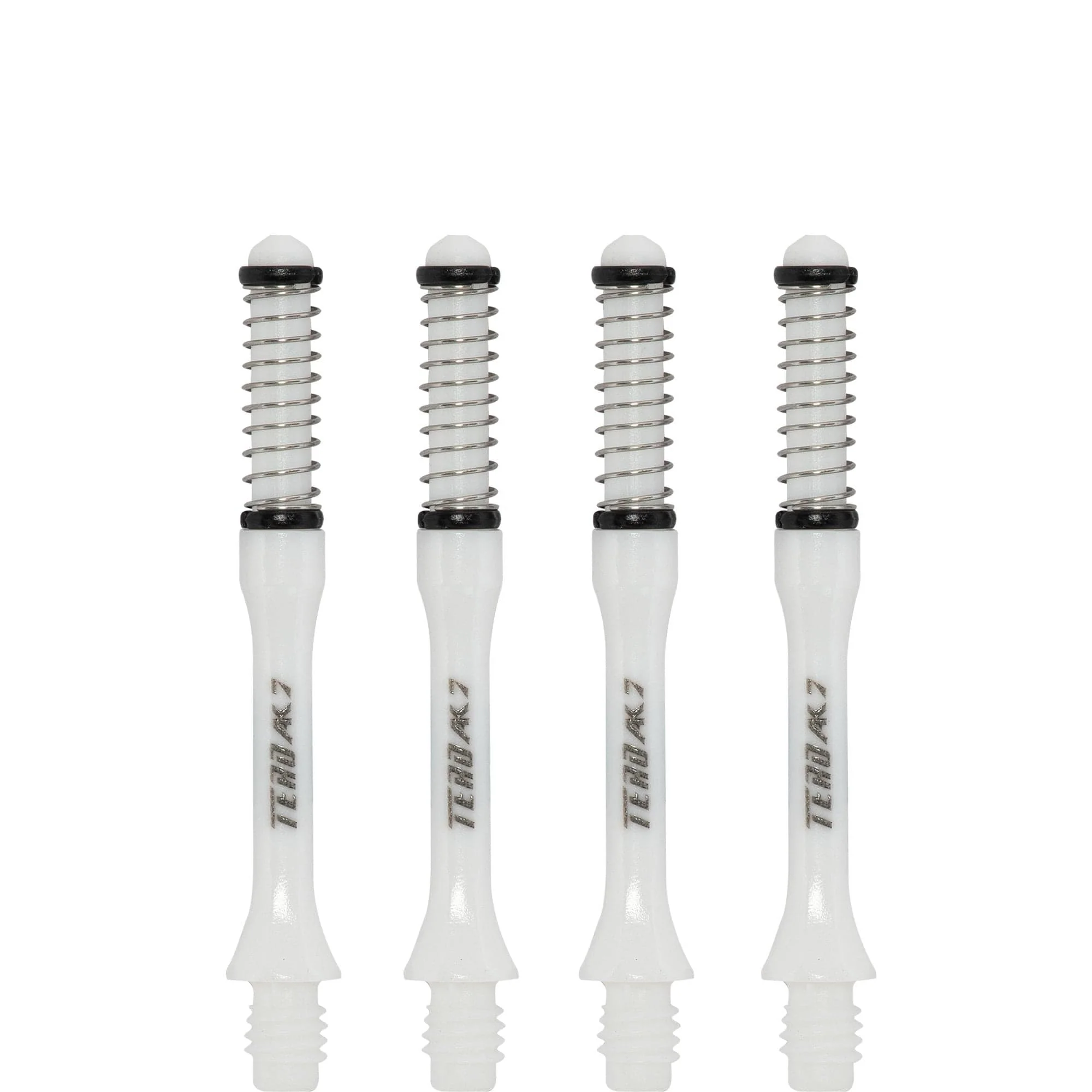 Cuesoul - Dart Shafts - Tero Flight System - AK7 - Slim - Set of 4 - White - Image 3