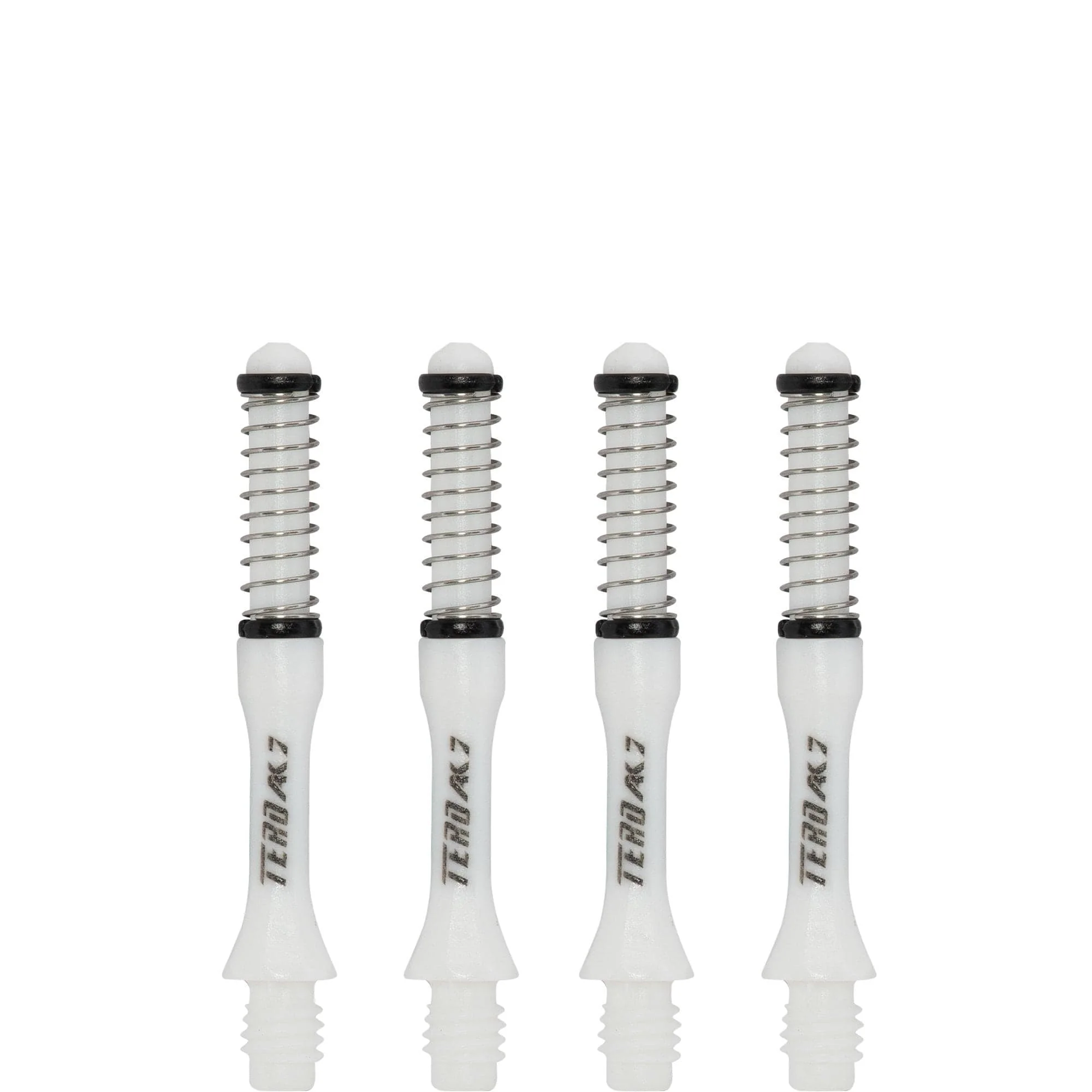 Cuesoul - Dart Shafts - Tero Flight System - AK7 - Slim - Set of 4 - White - Image 6
