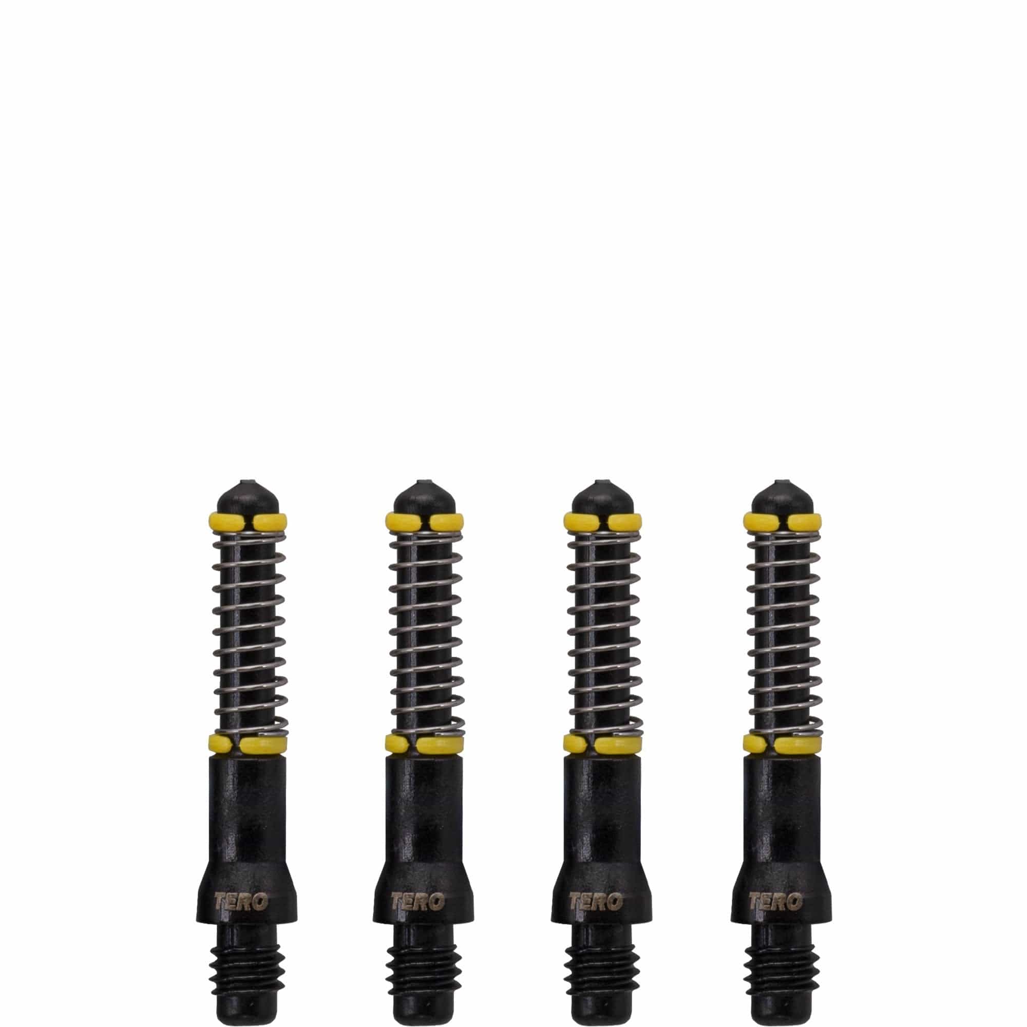 Cuesoul - Dart Shafts - Tero Flight System - AK7 - Standard - Set of 4 - Black - Image 8